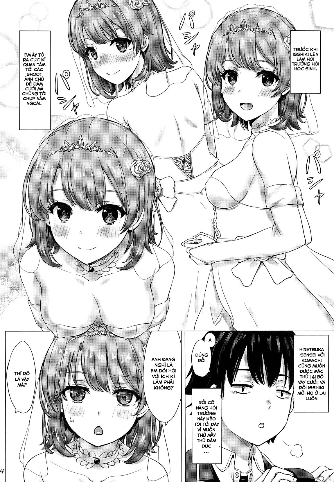 Đọc truyện hentai Làm Tình Với Iroha Trong Bộ Váy Cưới - Oneshot