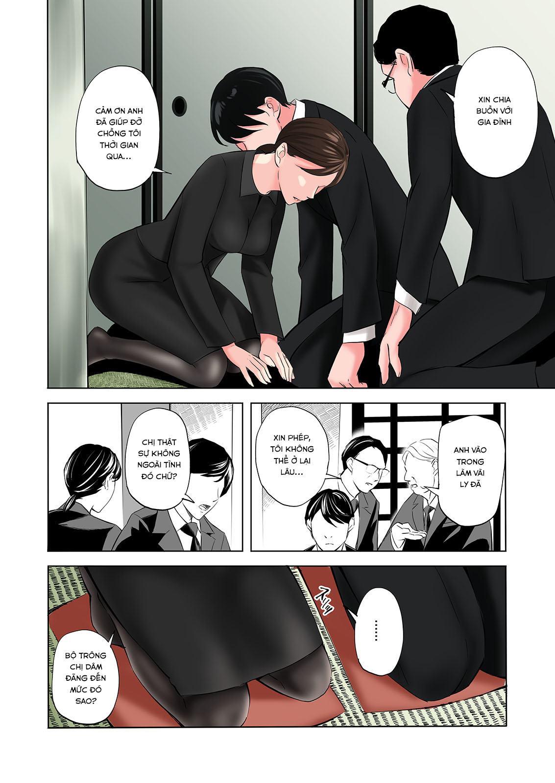 Đọc truyện hentai Mofuku Miboujin No Erohon Desu - Oneshot