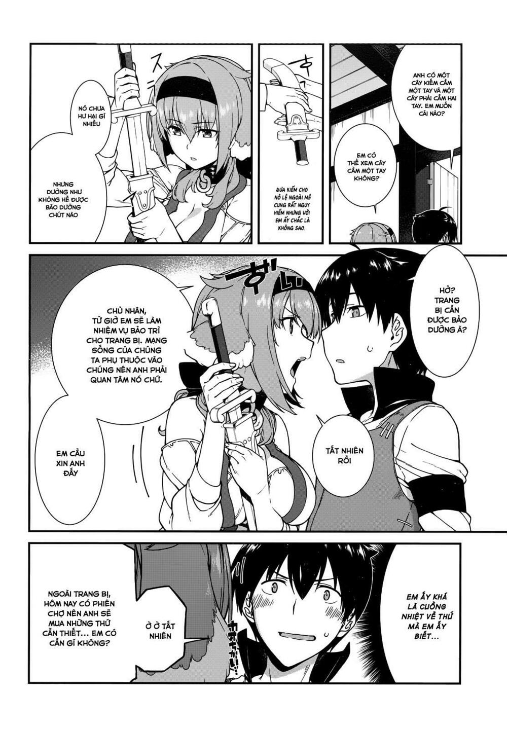 Đọc truyện hentai Lập Harem Chốn Mê Cung Ở Dị Giới - Chap 6.1