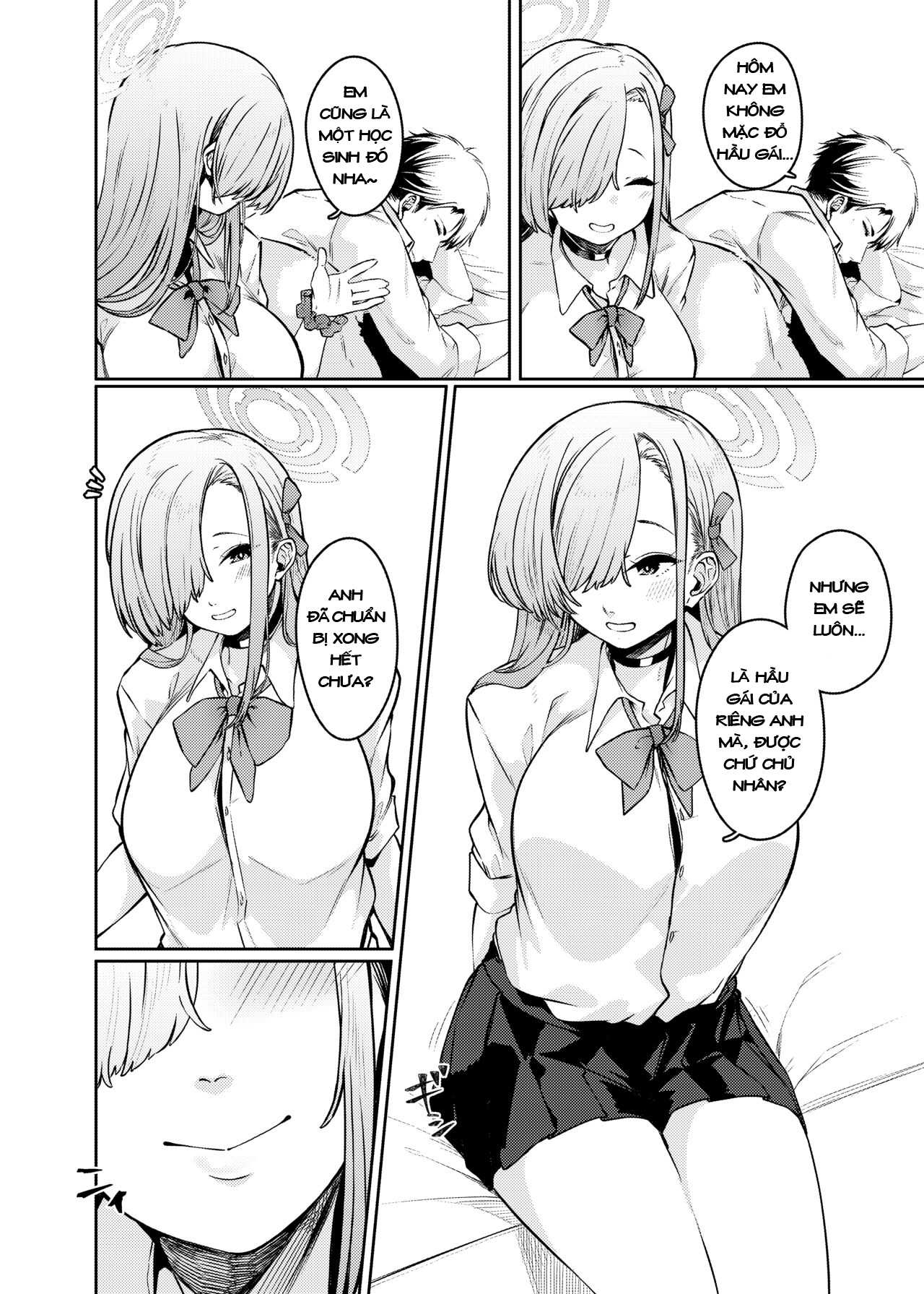 Đọc truyện hentai Pink Archive (Blue Archive) - Oneshot