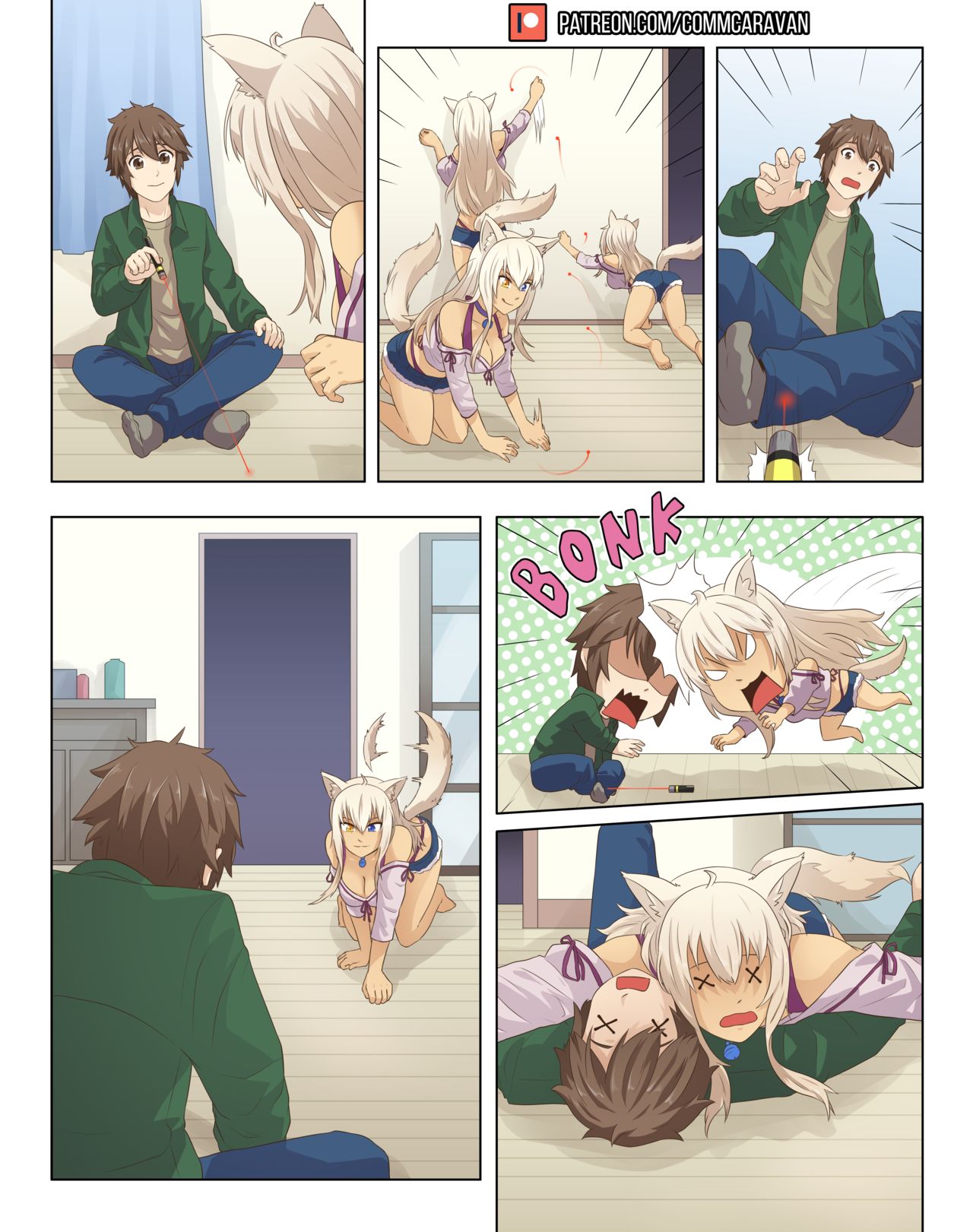 Đọc truyện hentai Nekopara: Hoán Đổi Thân Xác - Oneshot