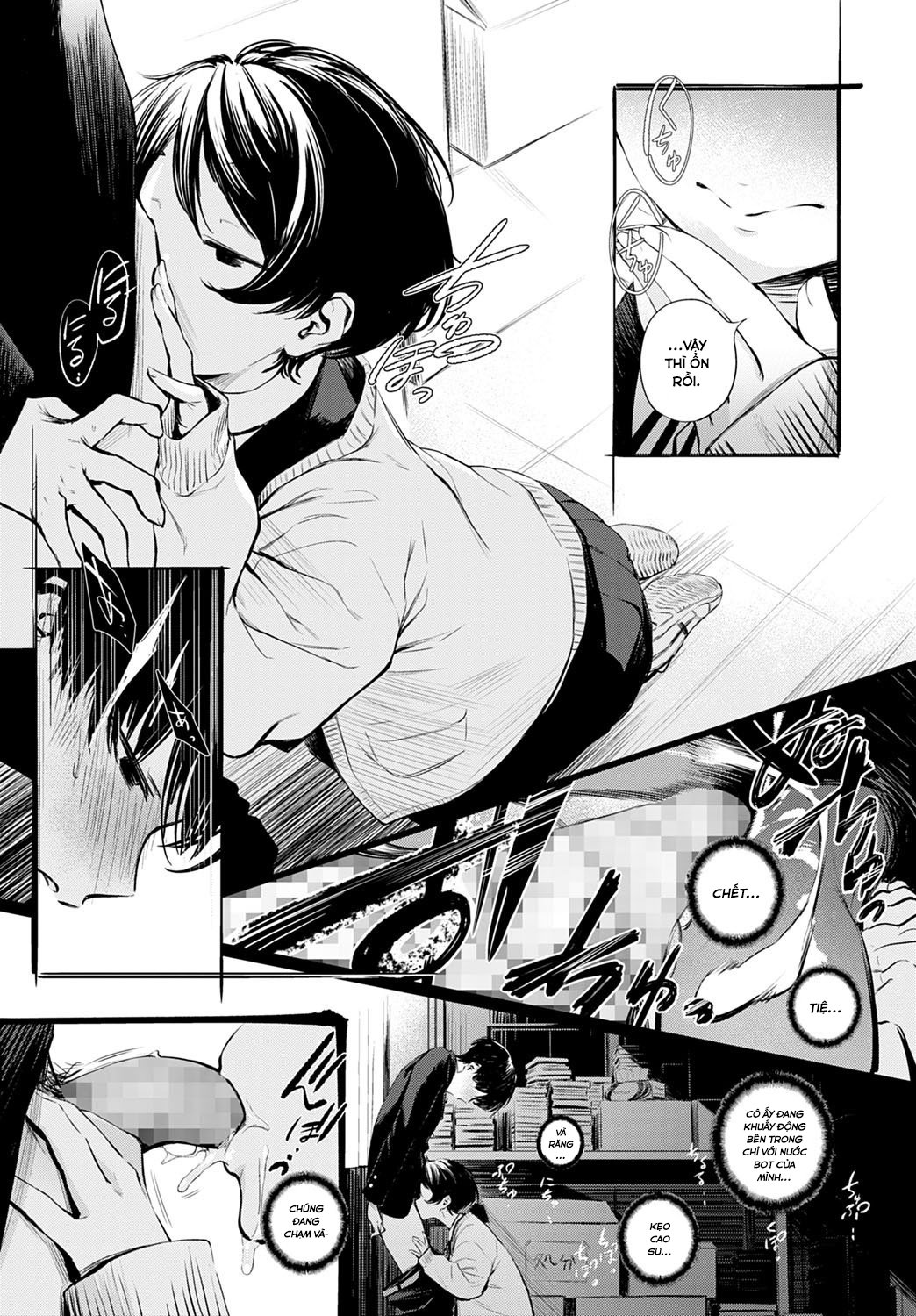 Đọc truyện hentai Toshoiin-san no Ura Menu - Oneshot