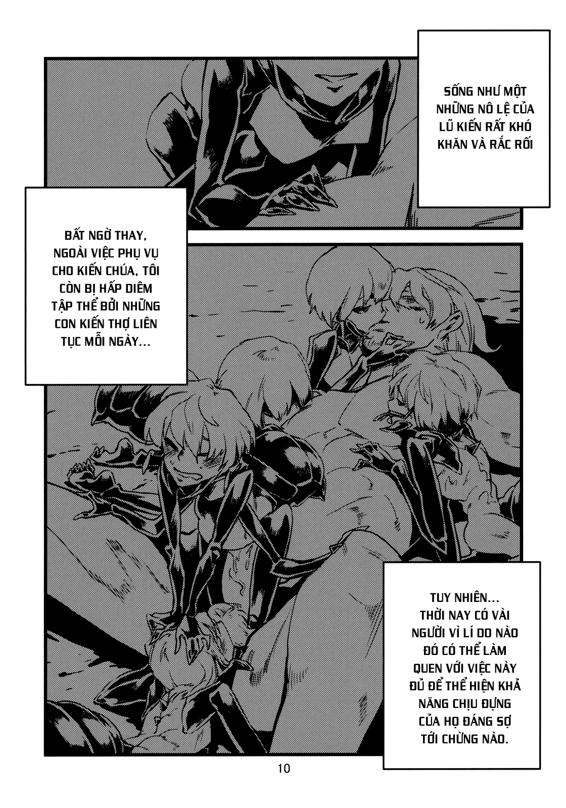 Đọc truyện hentai Kẻ làm điều ác phi nhân loại - Chap 2.0: Kiến