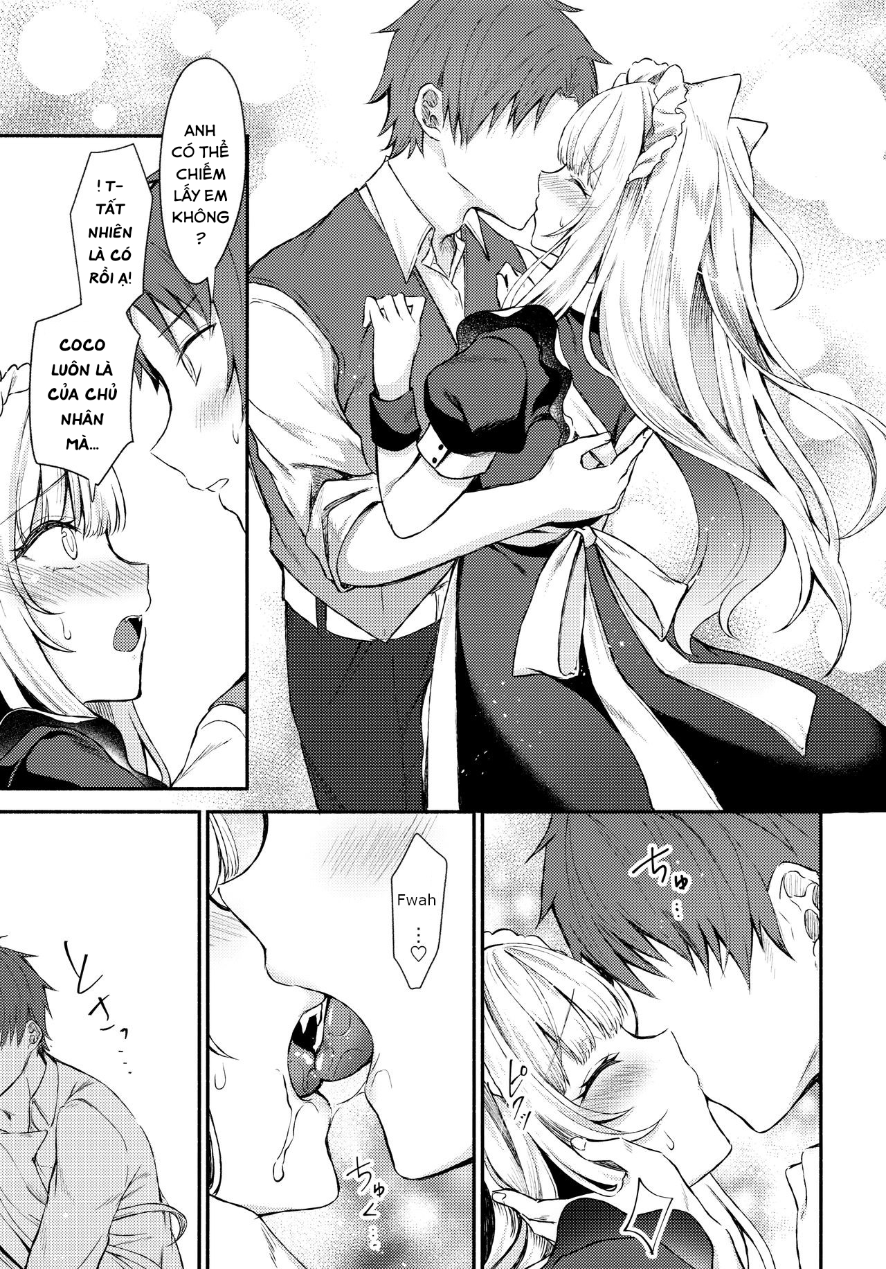 Đọc truyện hentai Nàng mèo hầu gái. - Oneshot