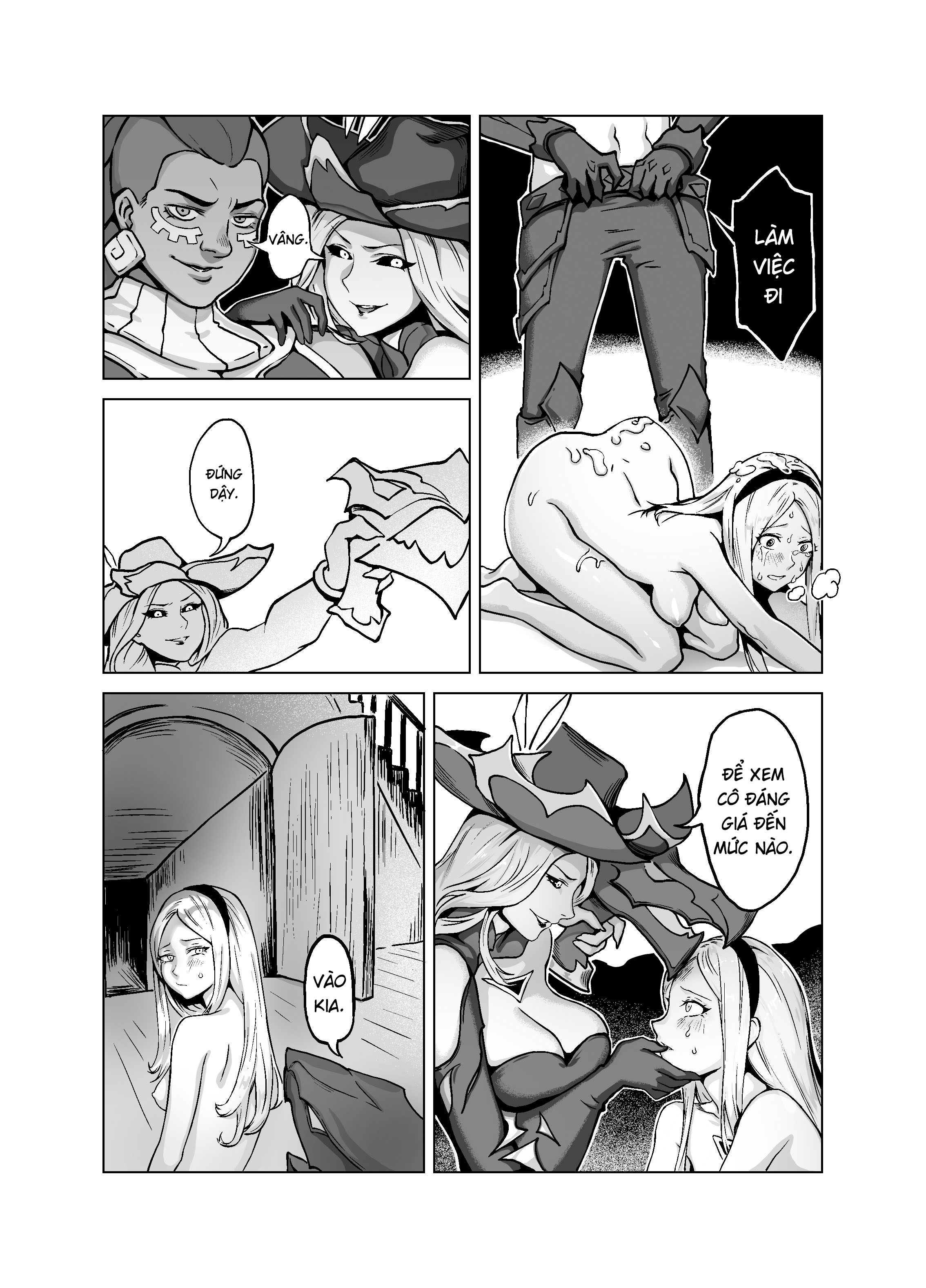 Đọc truyện hentai Lưỡi gươm suy vong - Chương 4 - Ai hỏi mà m trả lời