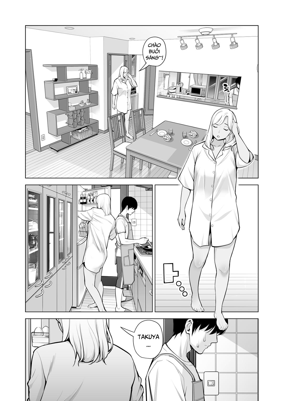 Đọc truyện hentai Nureane - Đêm hè, làm tình cùng chị gái đã ly dị - Chap 3