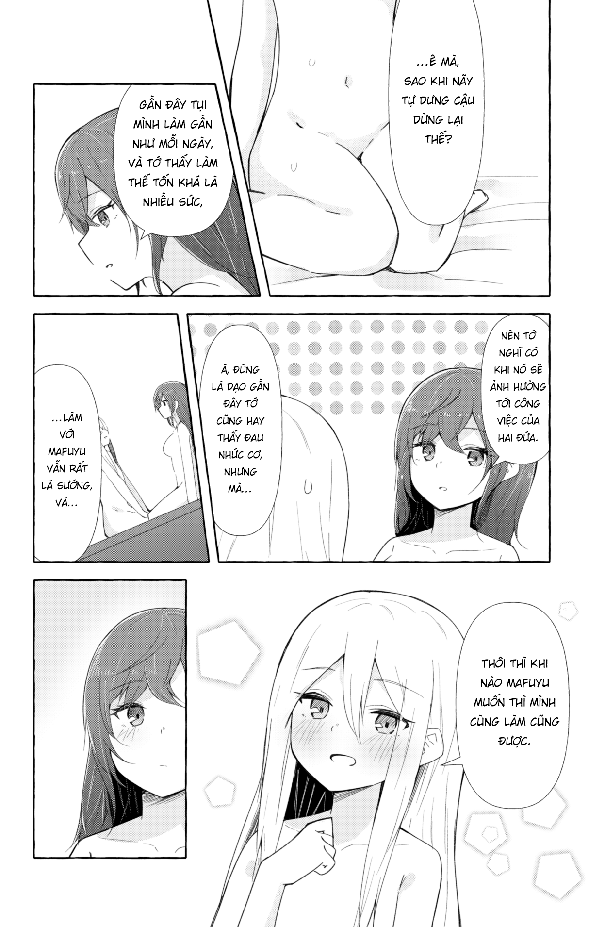 Đọc truyện hentai Câu chuyện nơi mà Kanade và Mafuyu làm những điều dâm dục - Oneshot