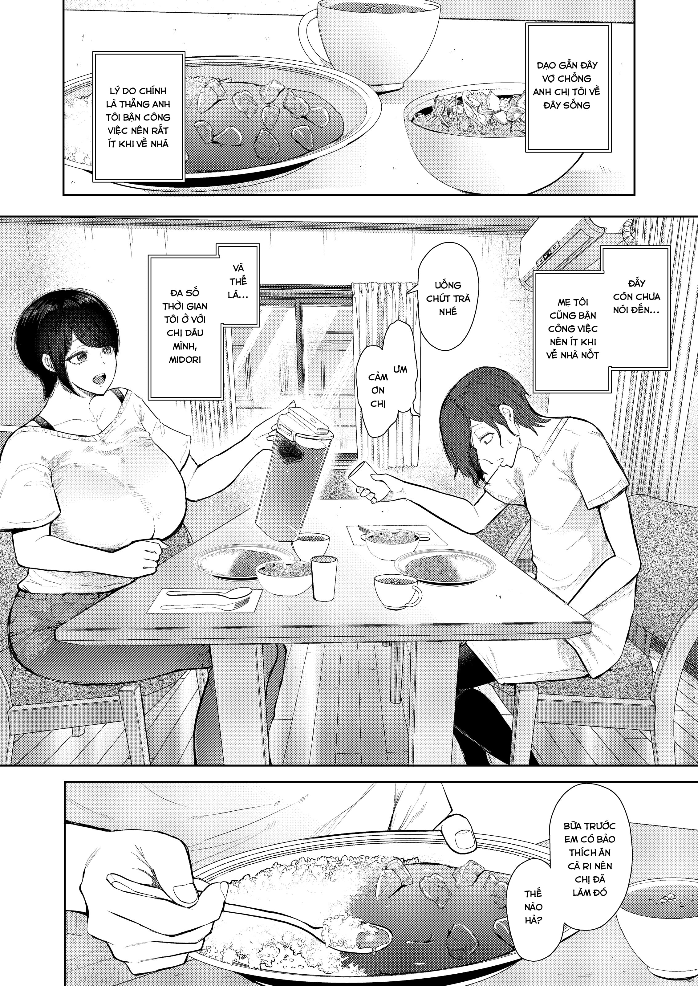 Đọc truyện hentai Tôi thích chị dâu mình - Oneshot