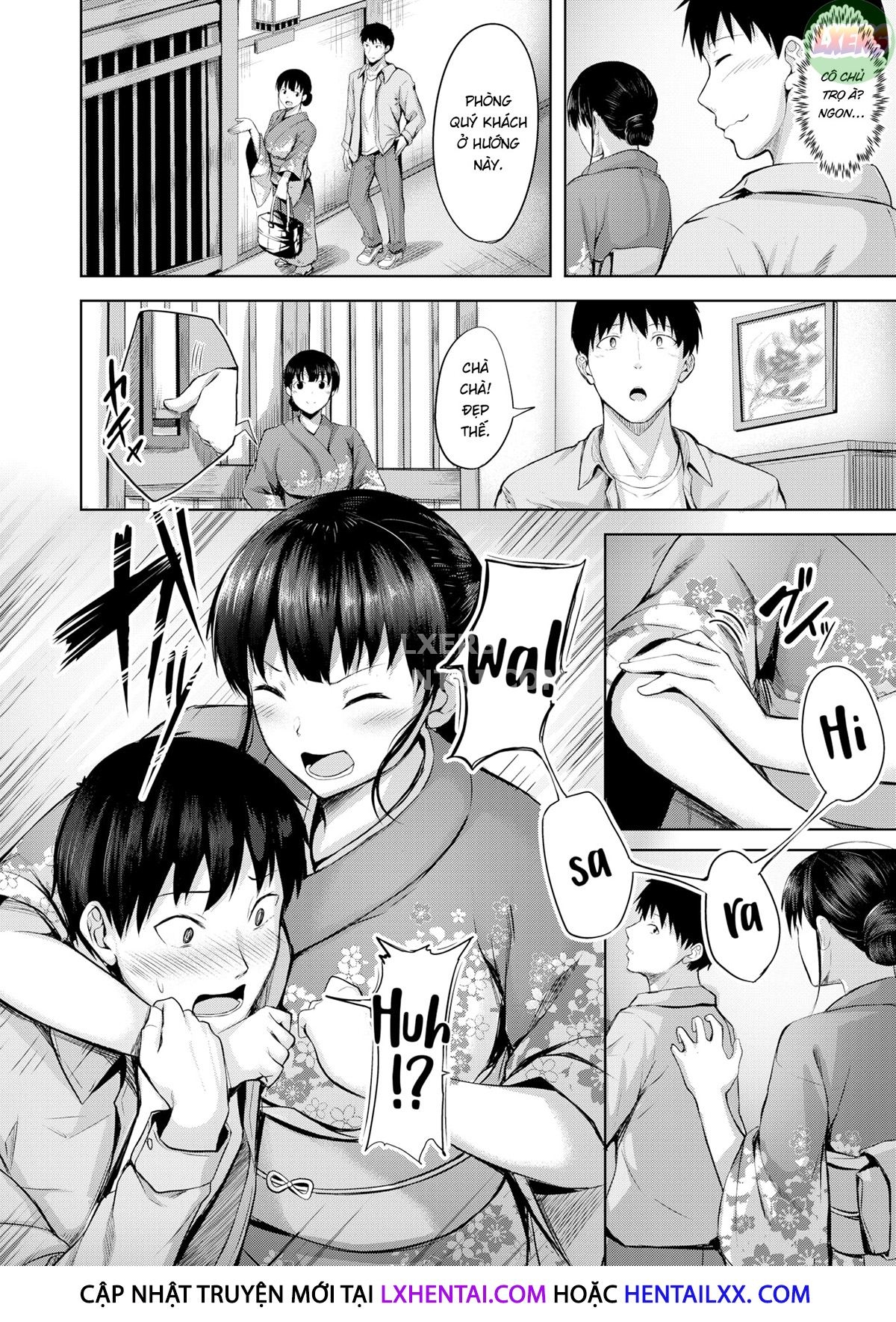 Đọc truyện hentai Yêu em đi, bà chủ! - Oneshot