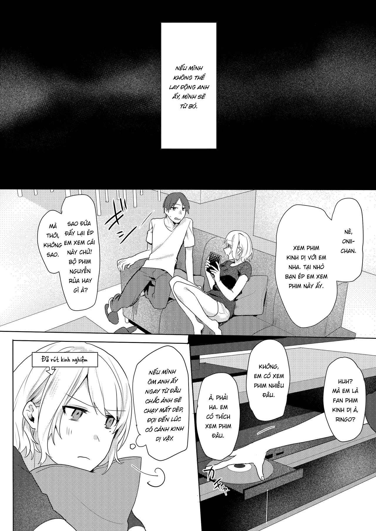 Đọc truyện hentai Kế hoạch dụ dỗ Onii-chan của tôi - Oneshot ngọt