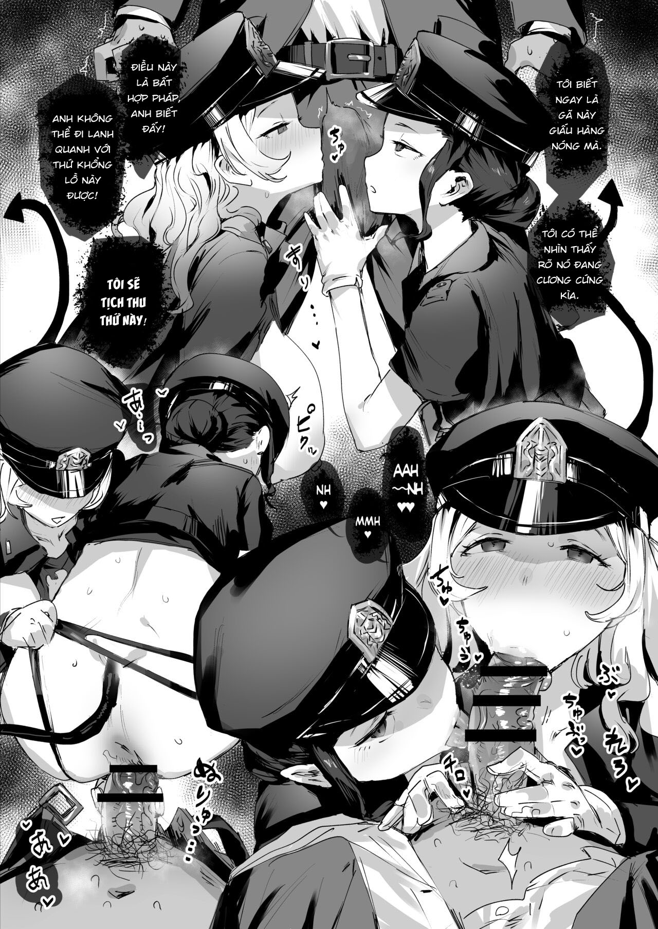 Đọc truyện hentai Cách cảnh sát nữ soát hàng nóng - Oneshot nứng
