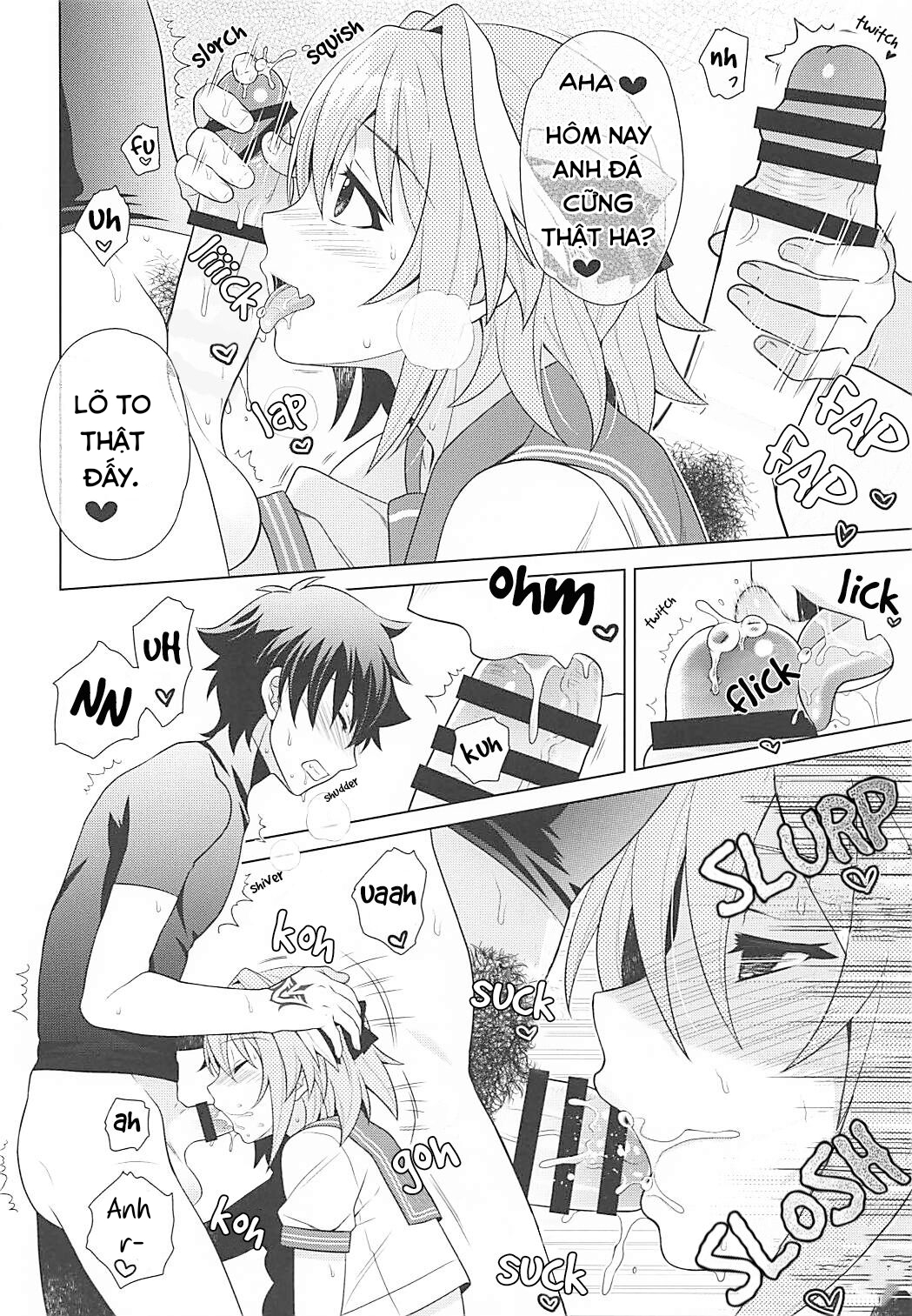 Đọc truyện hentai Sau hôm nay, tôi là người yêu của Master. - Oneshot