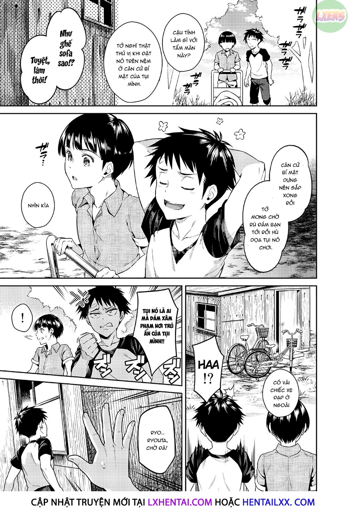 Đọc truyện hentai Bokura No Himitsu Kichi - Oneshot