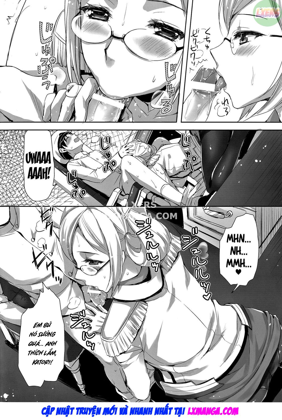 Đọc truyện hentai Katori Sensei No Yasen Jugyou - Oneshot