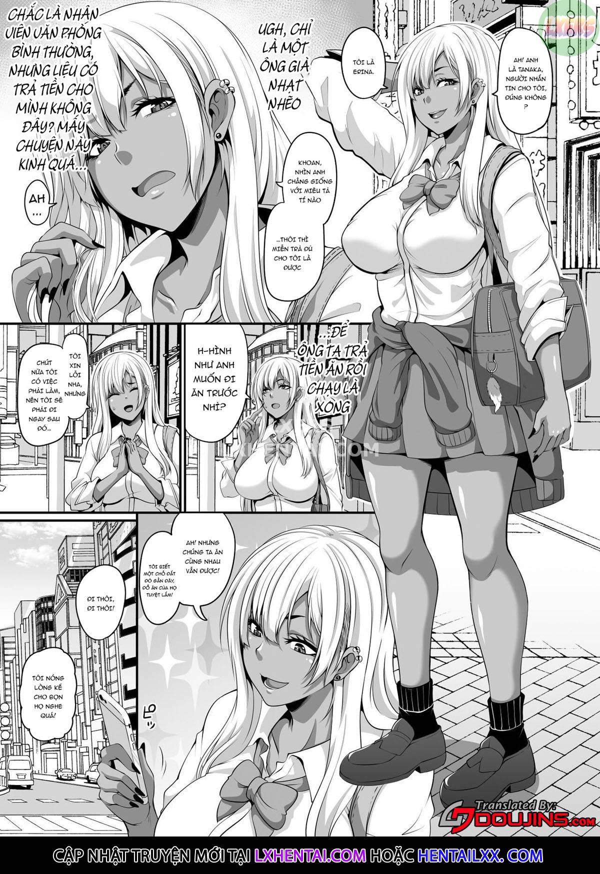 Đọc truyện hentai Bố đường và những cô con gái được trả tiền để mua vui - Oneshot