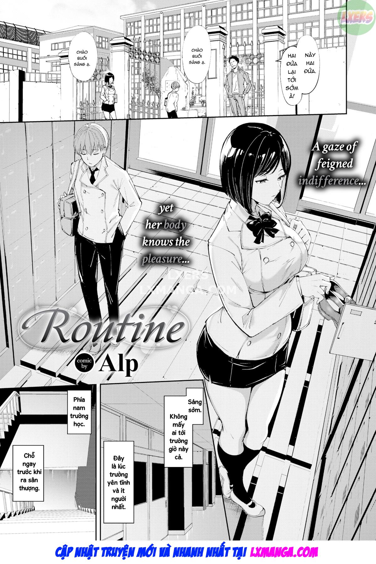 Đọc truyện hentai Thói quen - Chap 1