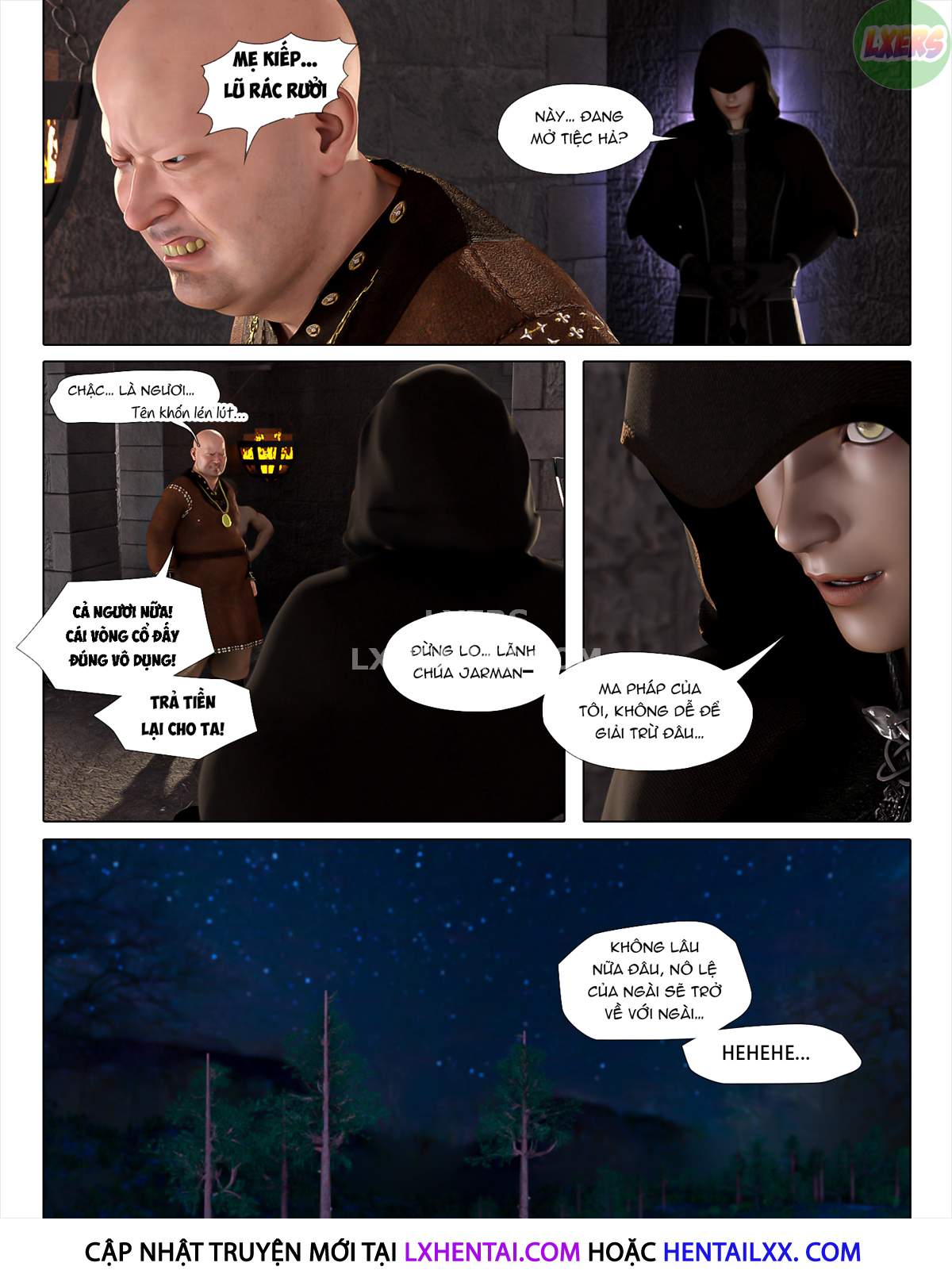 Đọc truyện hentai The Rose Fall Into Darkness - Chap 3