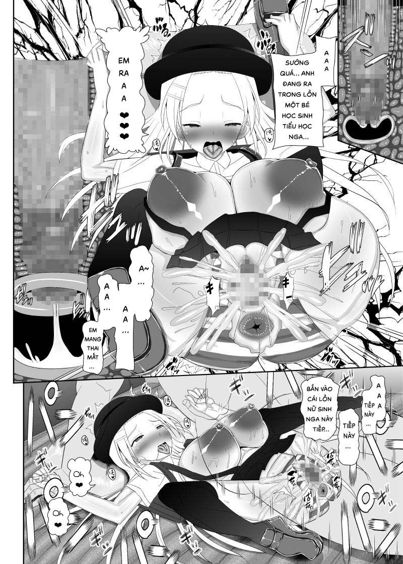 Đọc truyện hentai Loli Kyonyuu ni Yoroshiku Sou - Chap 8 + 9 - End.
