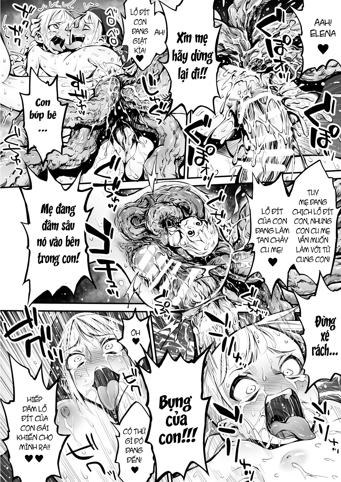 Đọc truyện hentai Futanari Sister, Manamusume o Rape Su!f - Oneshot
