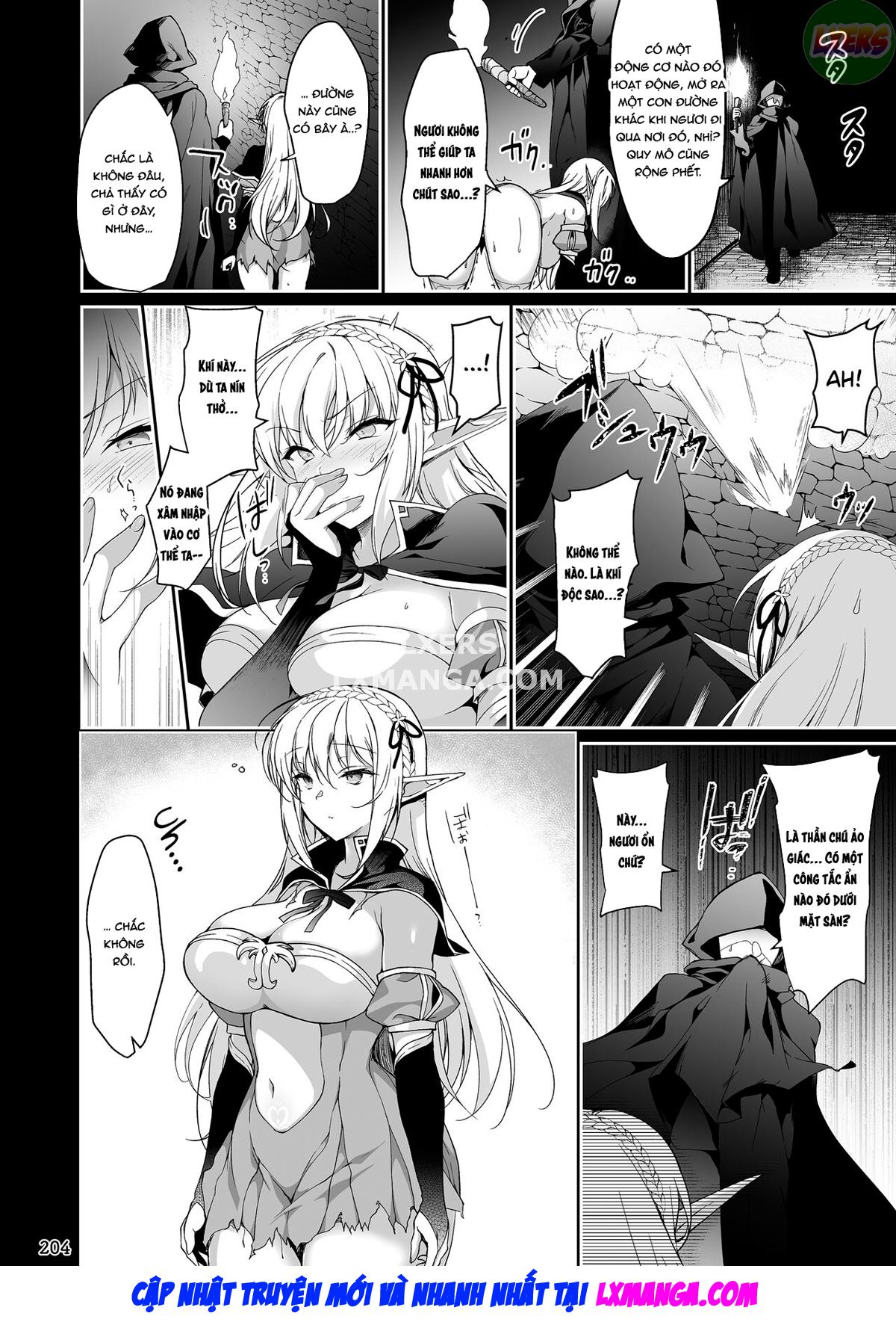 Đọc truyện hentai Elf ni Inmon o Tsukeru Hon Chap 4 LEVEL:1~4