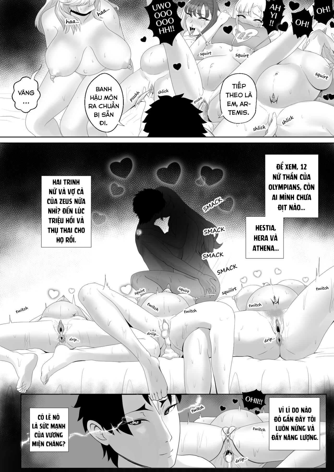 Đọc truyện hentai Trở thành Zeus, tôi đụ hết các thần trên đỉnh Olympia ở Chaldea. Oneshot