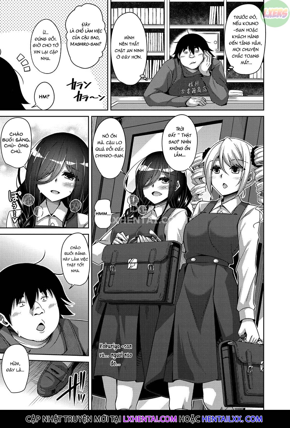 Đọc truyện hentai A Bitch Rose Shrouded In Books Chap 3