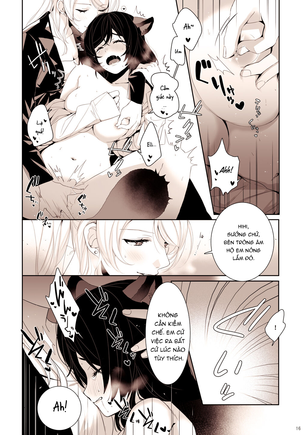 Đọc truyện hentai Re: dêdeddê!!!!!!!! (Love Live!) - Chap 2: Huấn luyện thú cưng