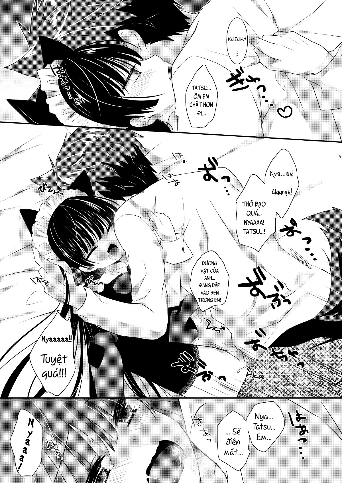 Đọc truyện hentai Inu x Neko Ecchi - Oneshot