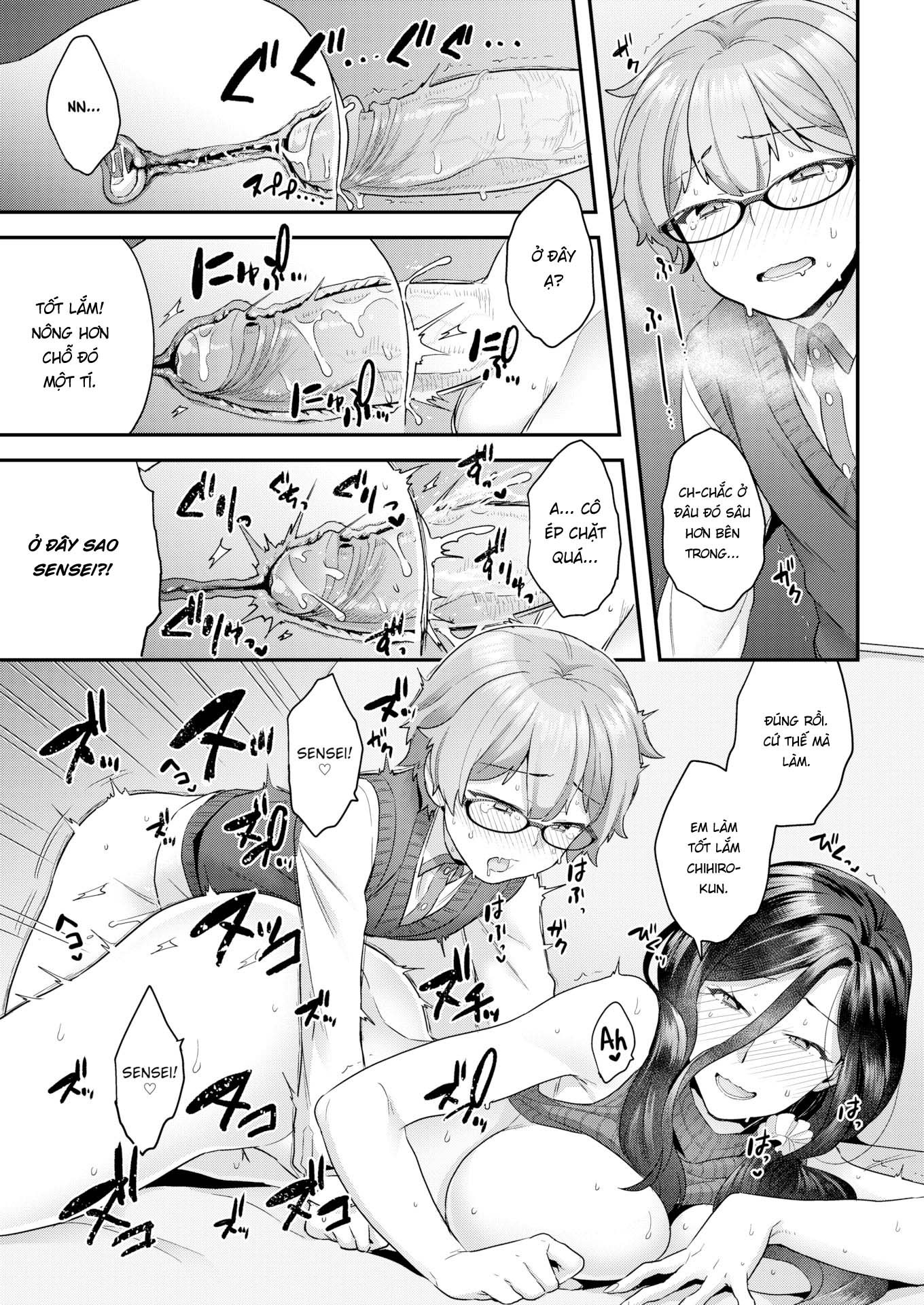 Đọc truyện hentai Cố lên nào chú bé đần của tôi! - Oneshot cà phê sữa