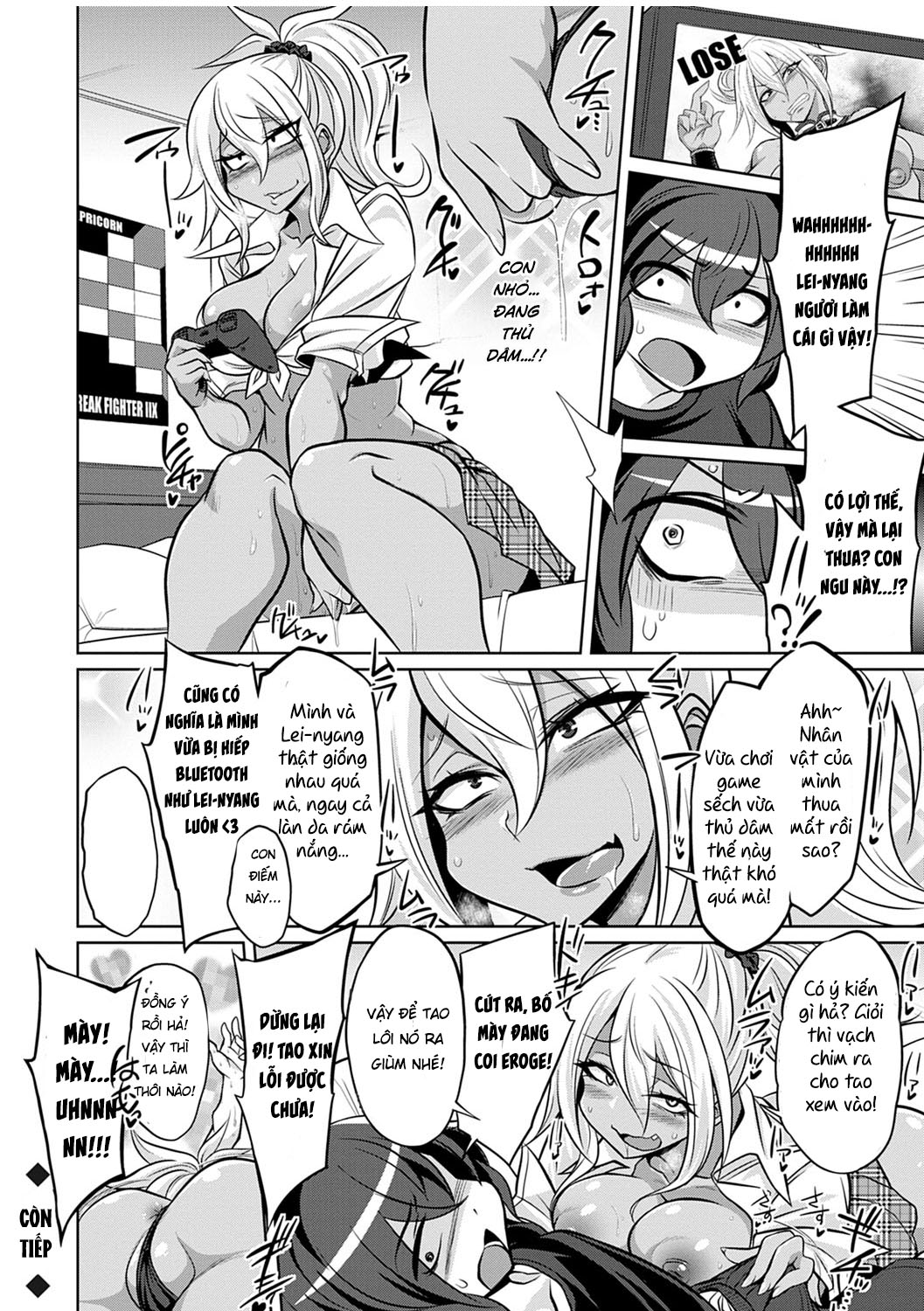 Đọc truyện hentai Nữ hoàng nô lệ Dash Ninja và Puniana gặp nhau và cuối cùng mang thai - Chap 2