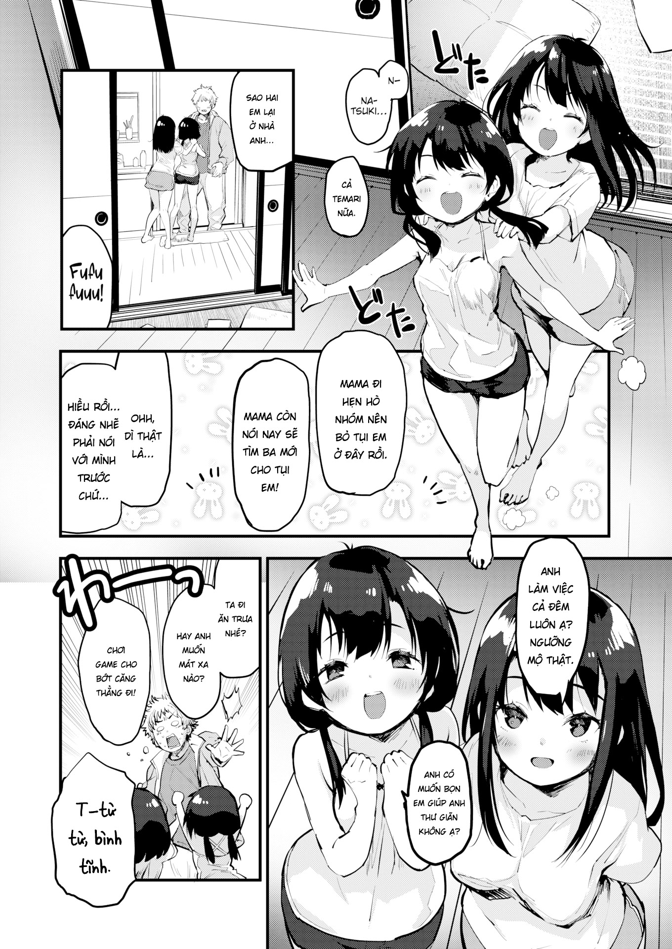 Đọc truyện hentai Song Sinh Bú Cu! - Oneshot