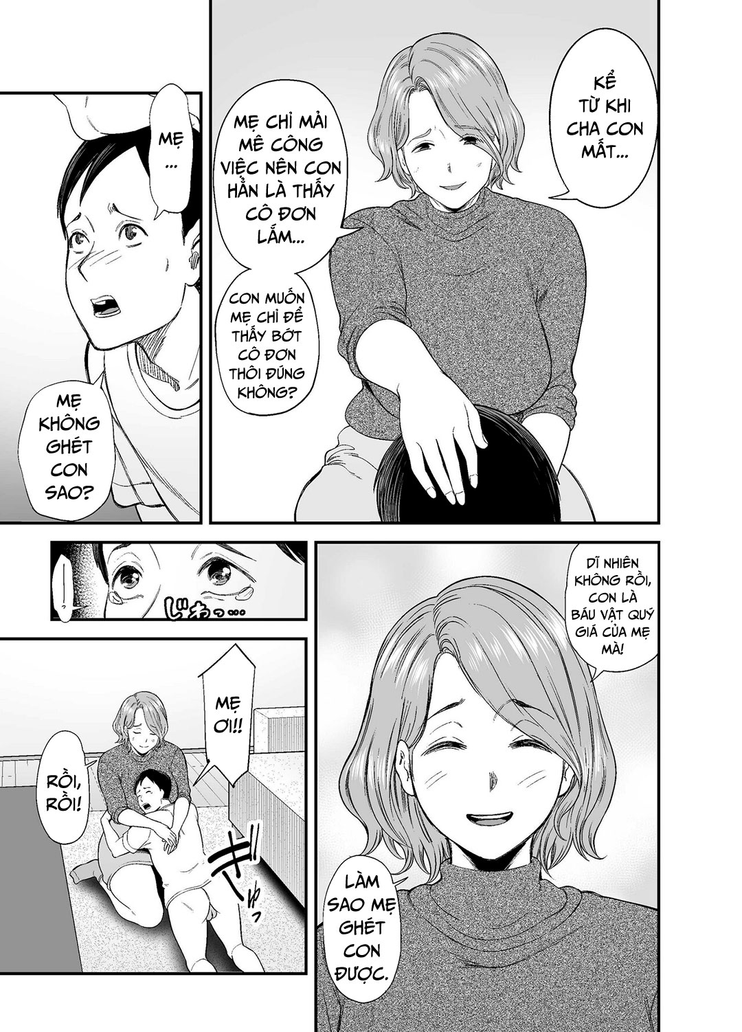Đọc truyện hentai Mông to của mẹ quá sexy - Chap 1B