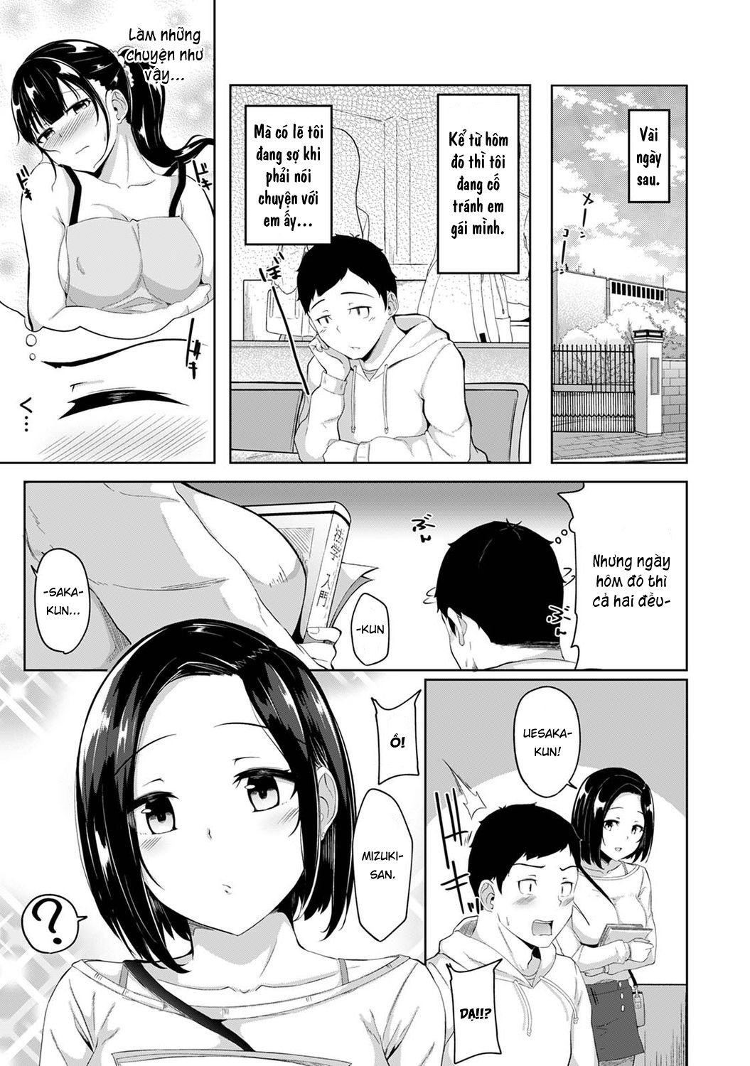 Đọc truyện hentai Tôi cố chịch em gái khi thấy ẻm mặc tạp dề khỏa thân... - Chap 1
