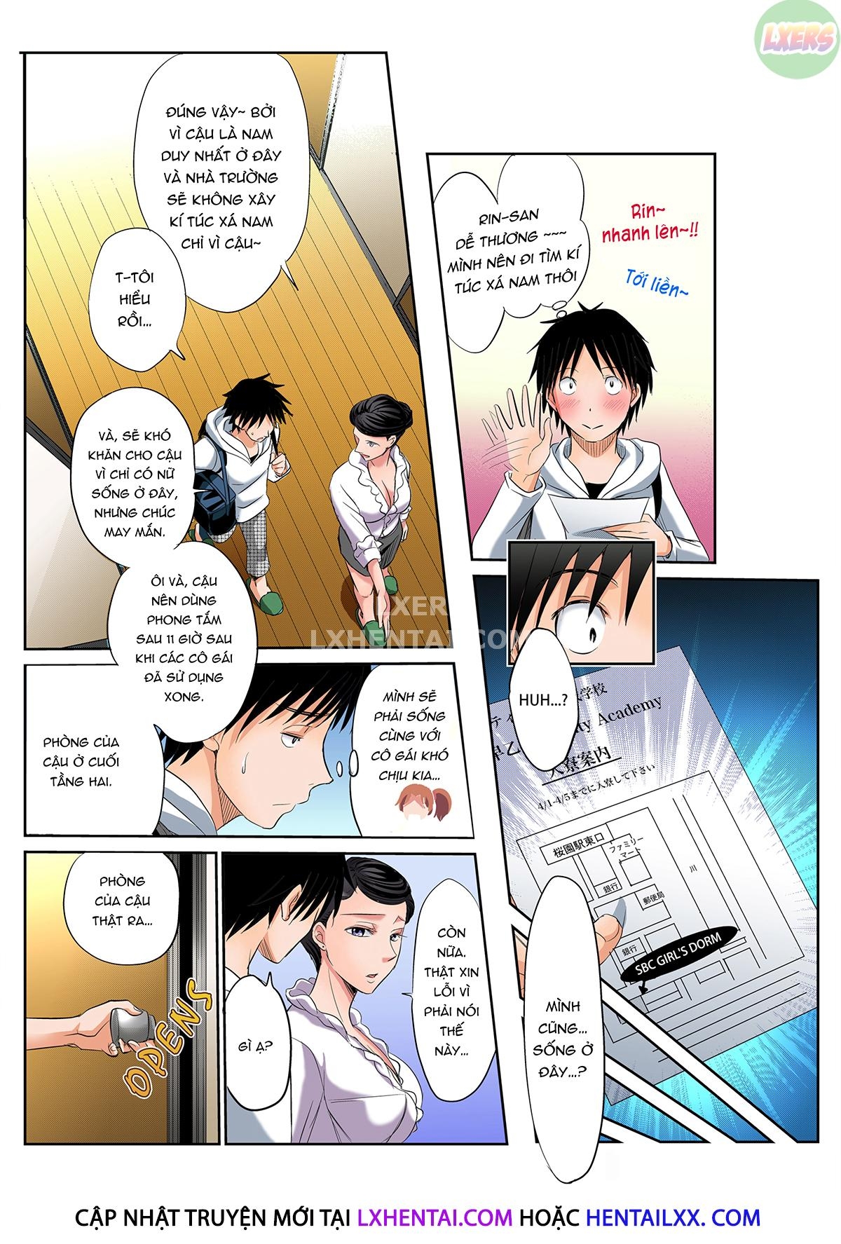 Đọc truyện hentai Học viện Sắc đẹp - Chap 1