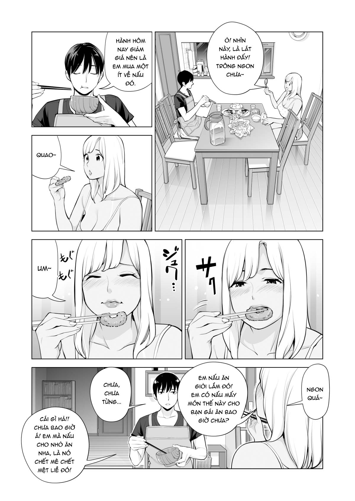 Đọc truyện hentai Nureane - Đêm hè, làm tình cùng chị gái đã ly dị - Ch. 1