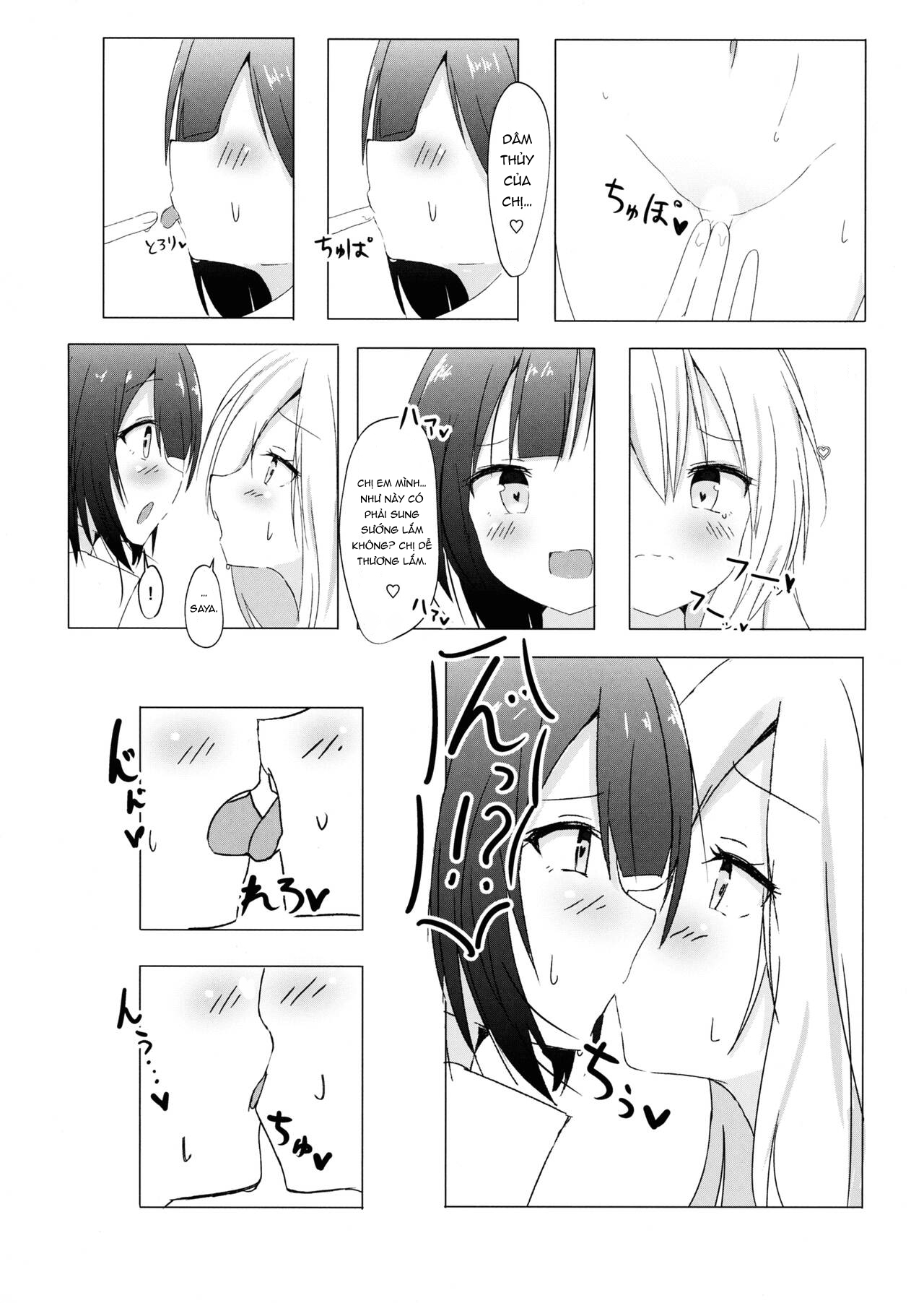 Đọc truyện hentai Saya ga Elaina de Ippouteki ni Koufun suru Dake - Oneshot Helikopter helikopter