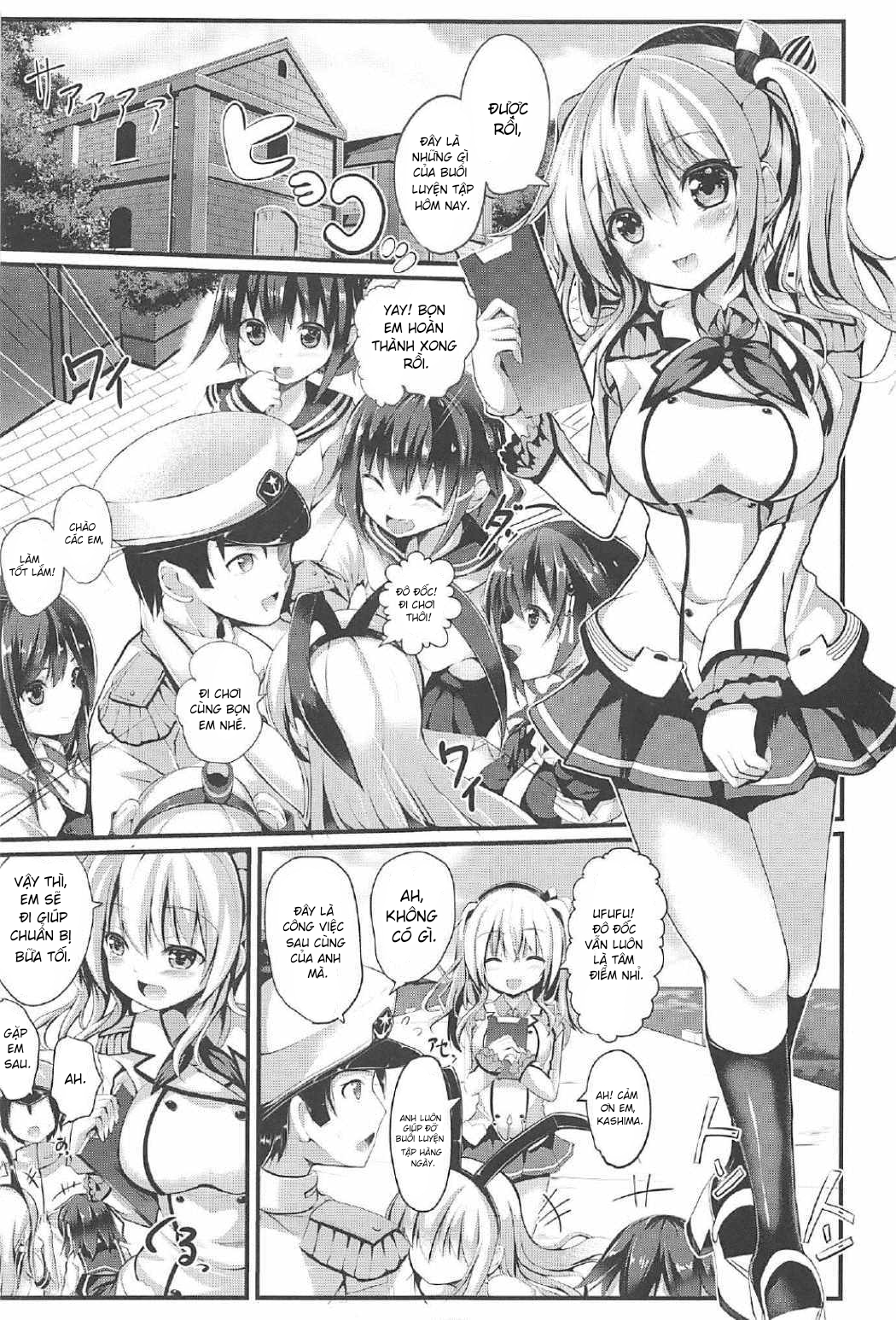 Đọc truyện hentai Ganbaru Kashima-san o H de Iyasu Hanashi Zenpen (Kantai Collection -KanColle-) - Oneshot