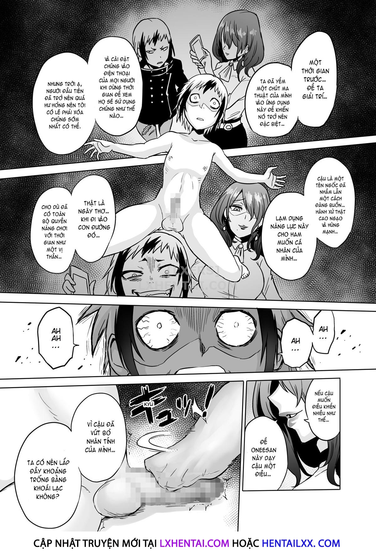 Đọc truyện hentai Jikan No Majo 3 - Oneshot