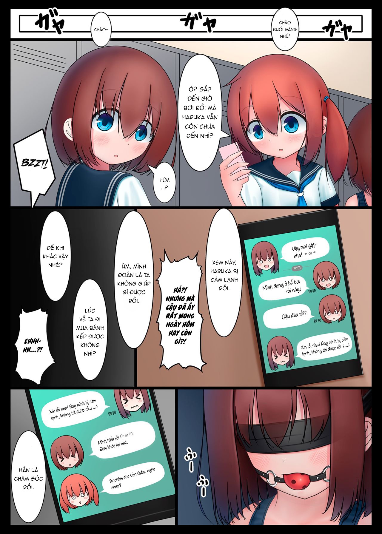 Đọc truyện hentai Kho đồ thể dục sau giờ học 3 - Oneshot