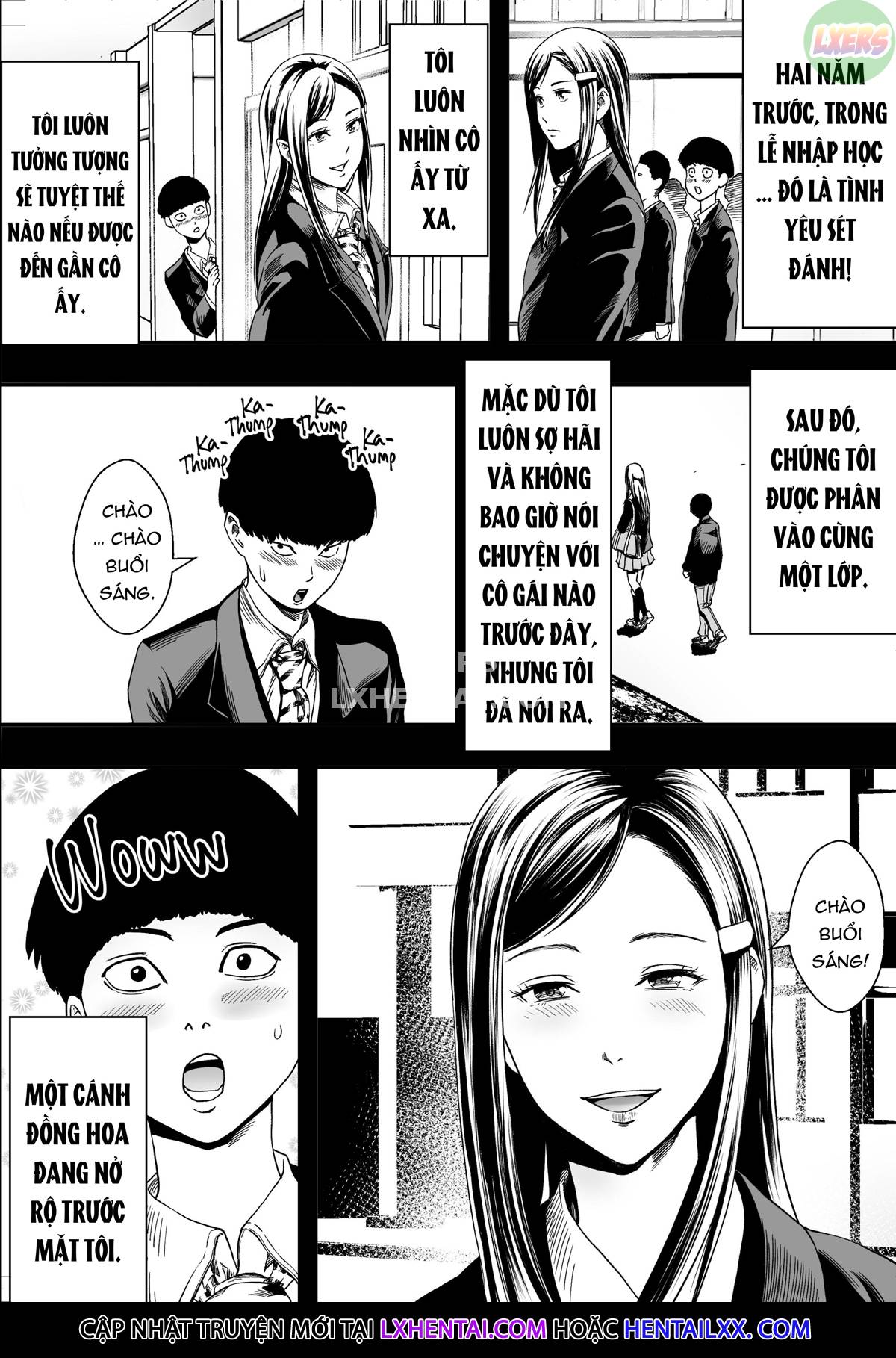 Đọc truyện hentai Field Trip with My First Crush and the Bad Crowd - Oneshot
