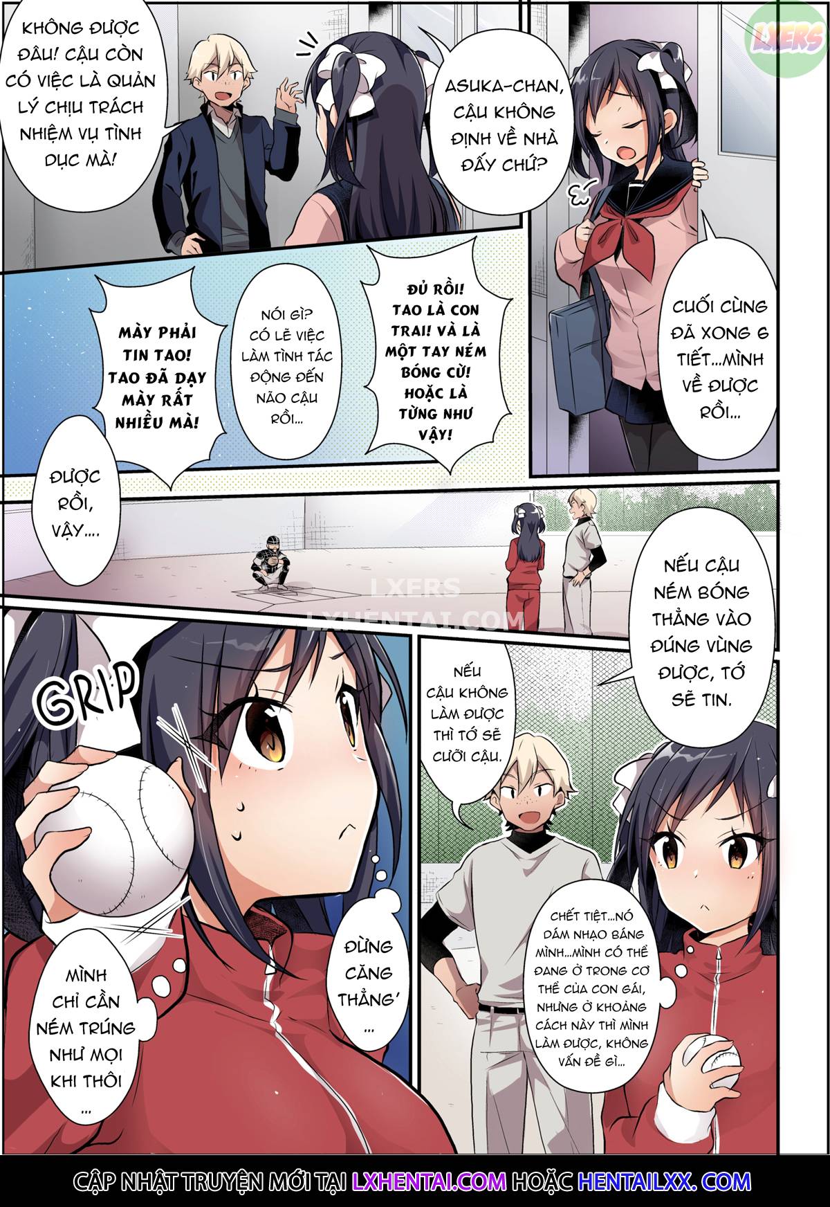 Đọc truyện hentai Cựu Á quân của đội bóng chày là một cô gái điếm Oneshot