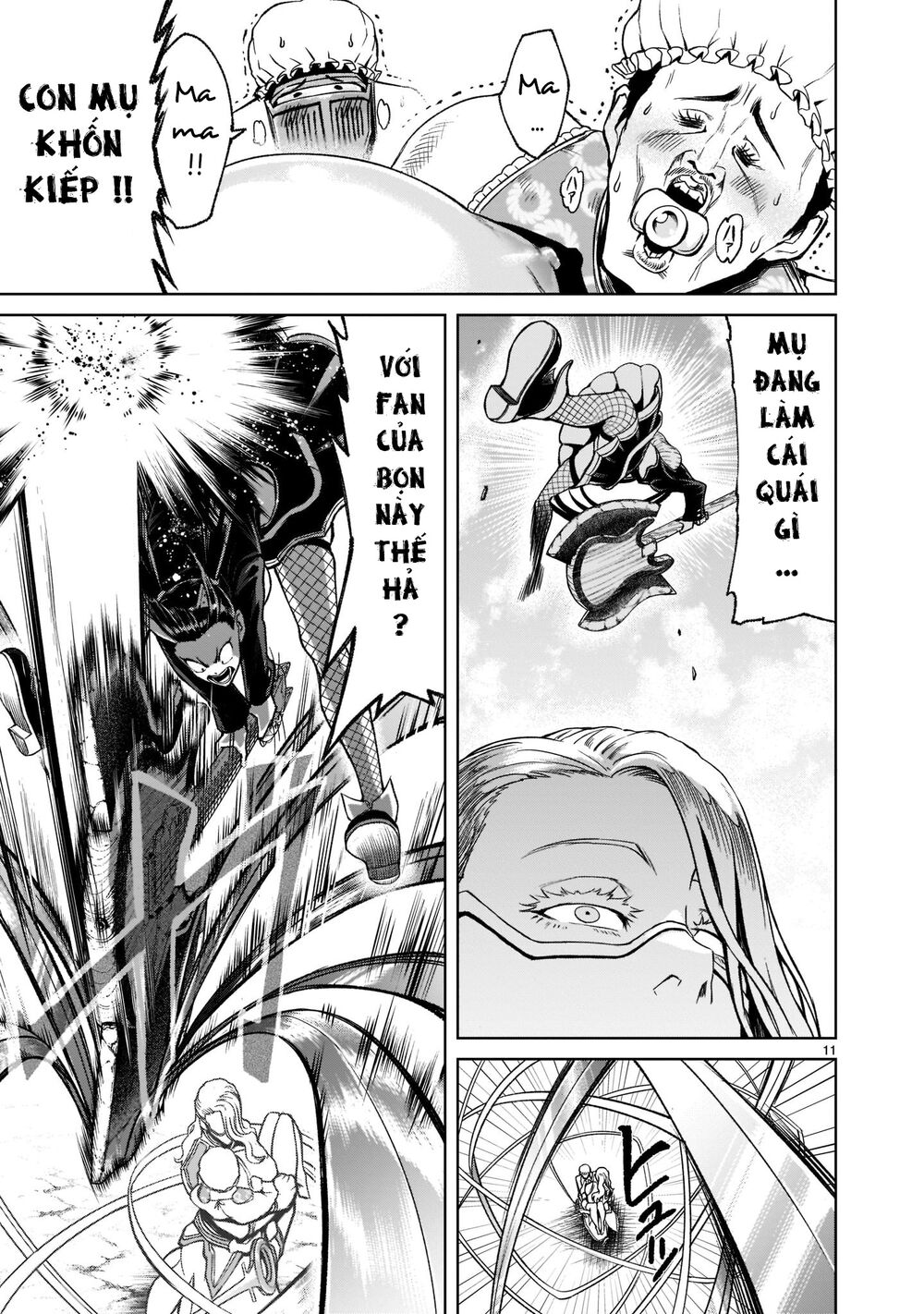 Đọc truyện hentai Vườn hoa hồng Saga - Chap 23: Cận chiến～Muskel～