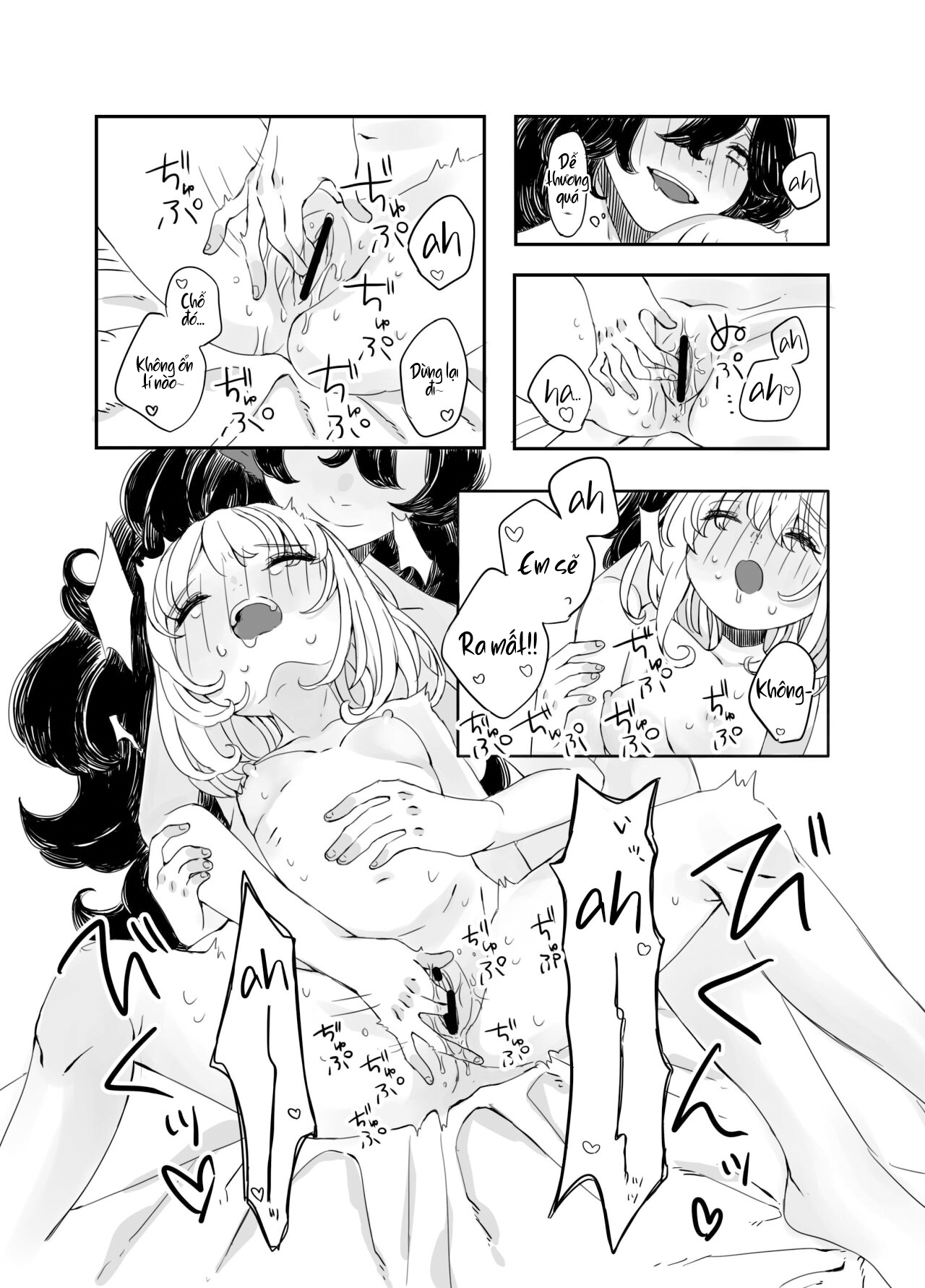 Đọc truyện hentai Futanari Onee-san to Onnanoko ga 1&2 - Story 1