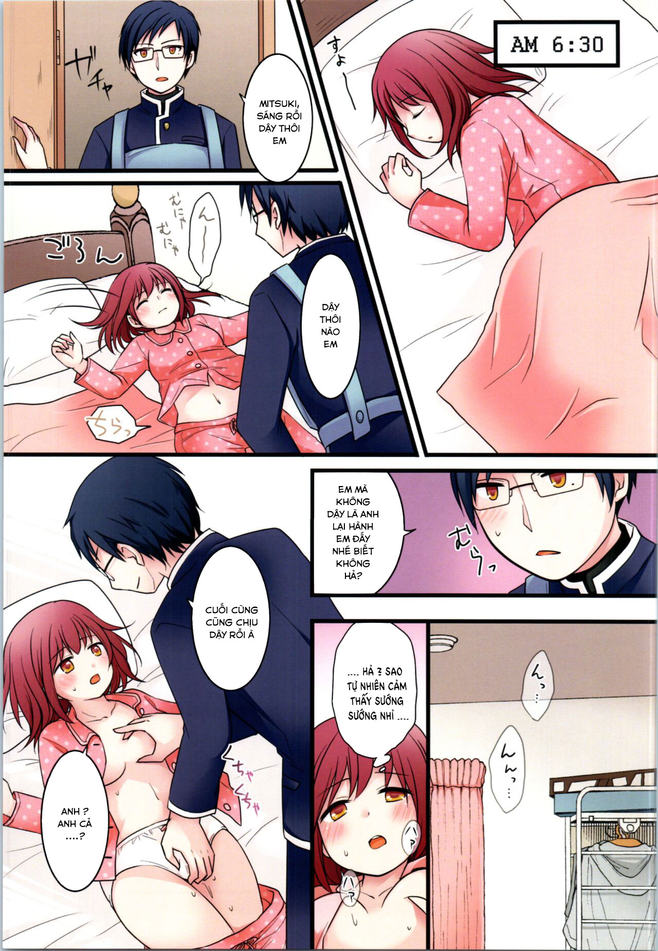 Đọc truyện hentai TS Shite Onitatchi no Seiyokushori Kakari ni natta tachi no toaru Ichinichi - Oneshot