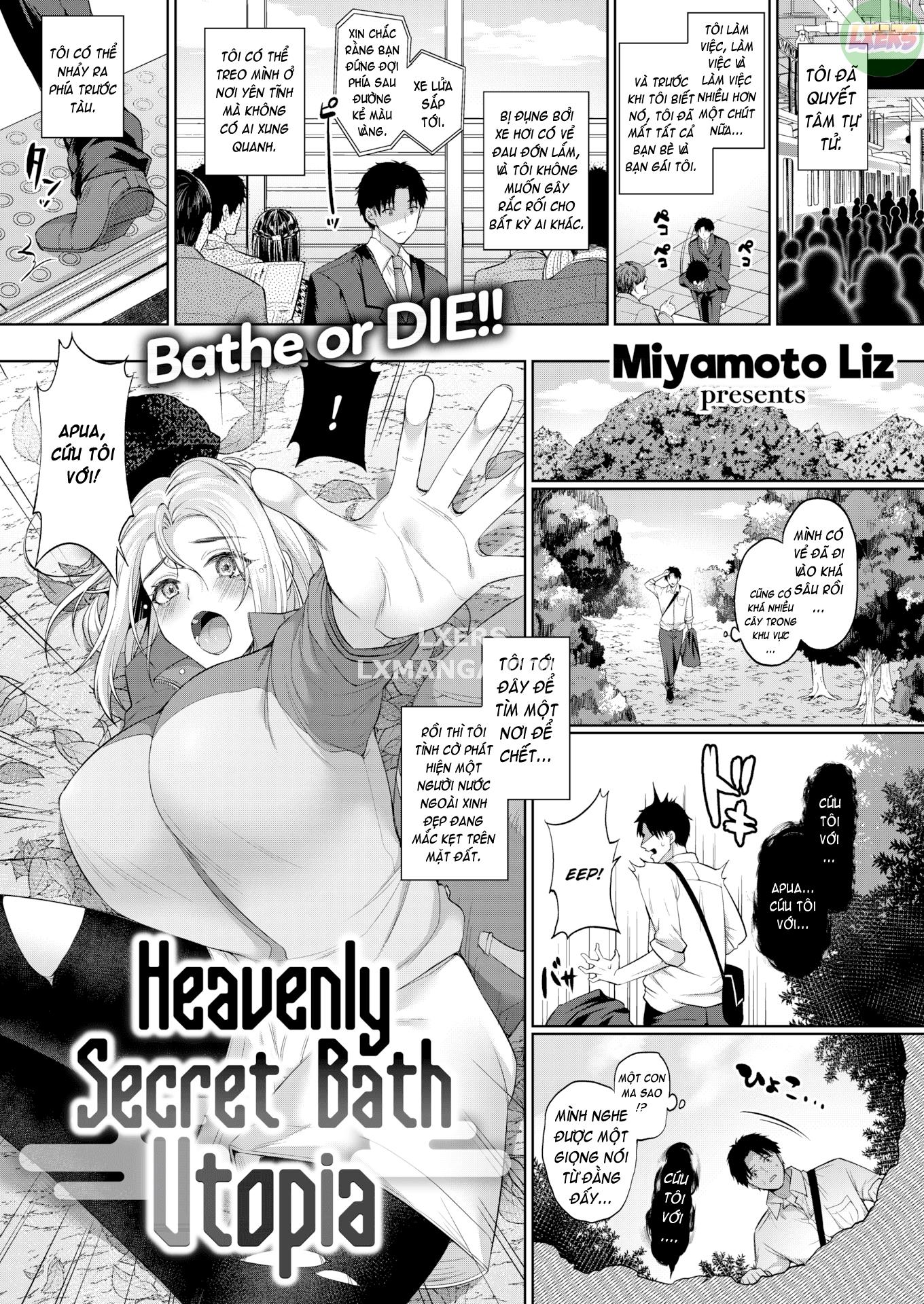 Đọc truyện hentai Thợ săn suối nước nóng bí mật - Oneshot
