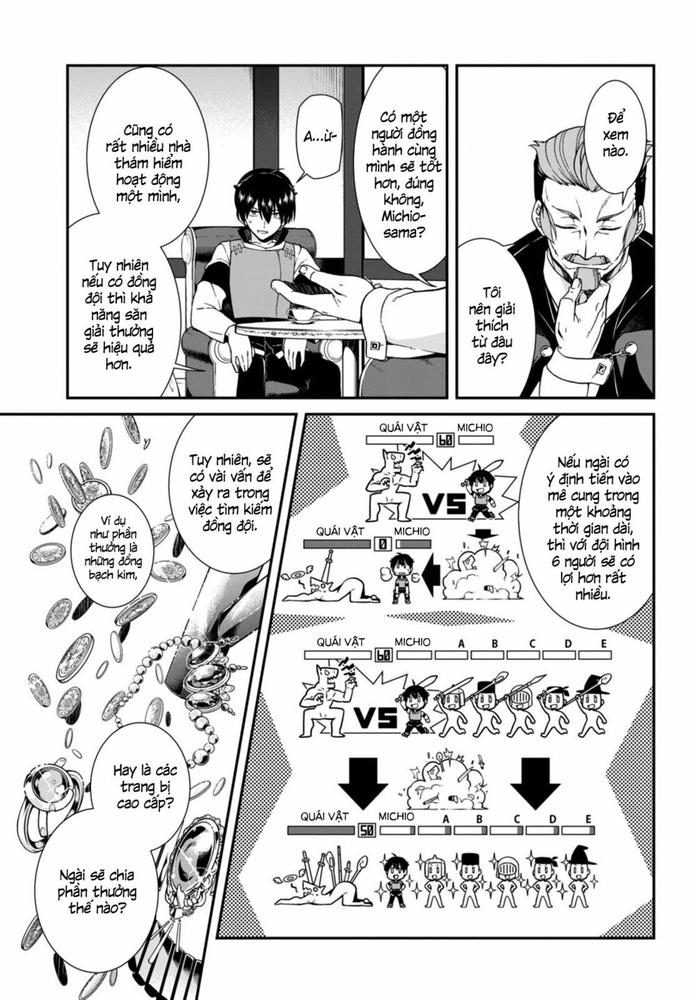 Đọc truyện hentai Lập Harem Chốn Mê Cung Ở Dị Giới - Chap 3.2