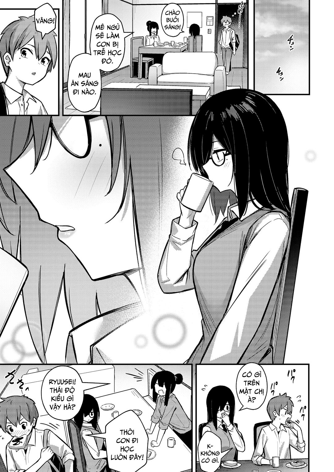 Đọc truyện hentai Chị gái ảm đạm thôi miên em trai - Oneshot