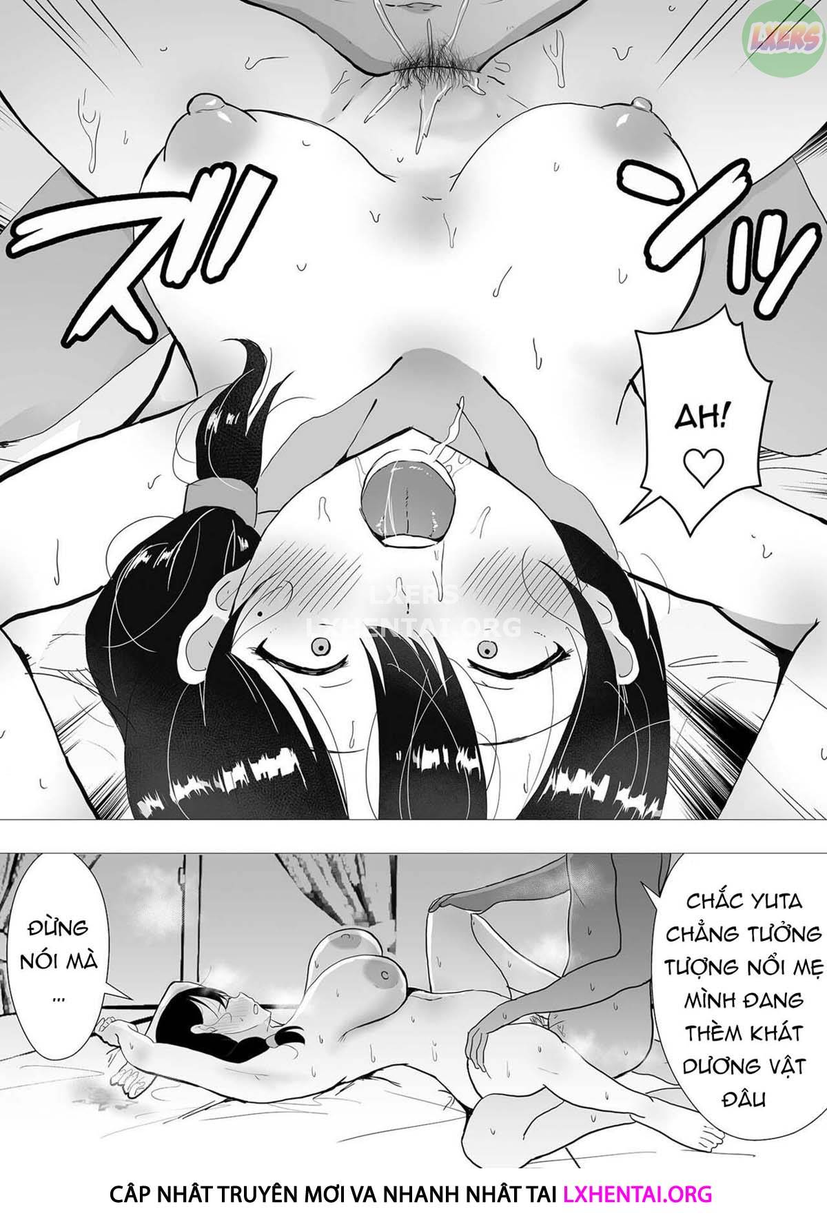 Đọc truyện hentai Người mẹ yêu quý của tôi, cô bạn gái ngốc nghếch của tôi - Chap 2