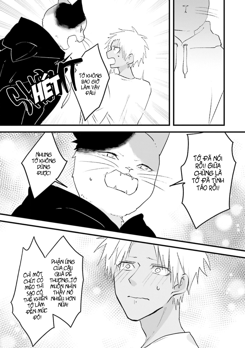 Đọc truyện hentai Trai và Mèo - Chap 3