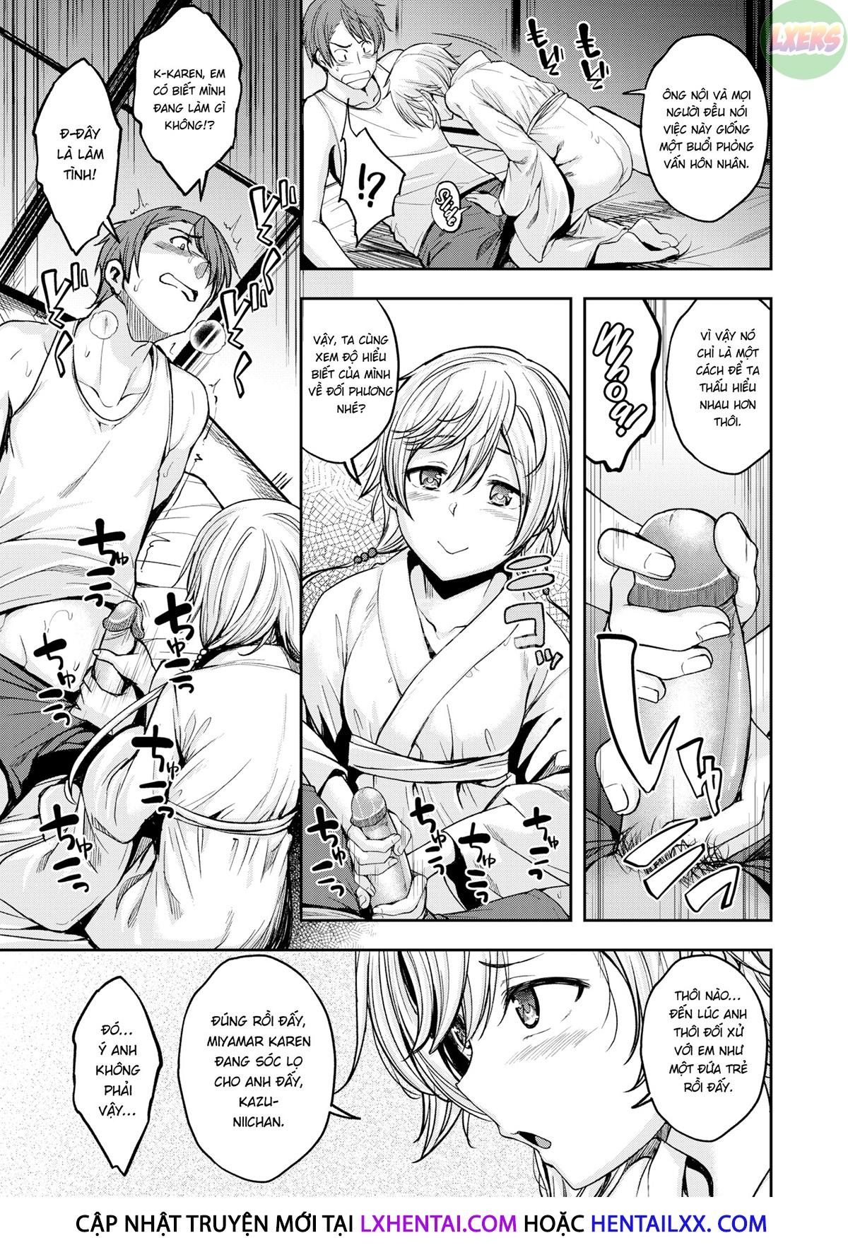 Đọc truyện hentai Trò rình mò lúc nửa đêm - Oneshot